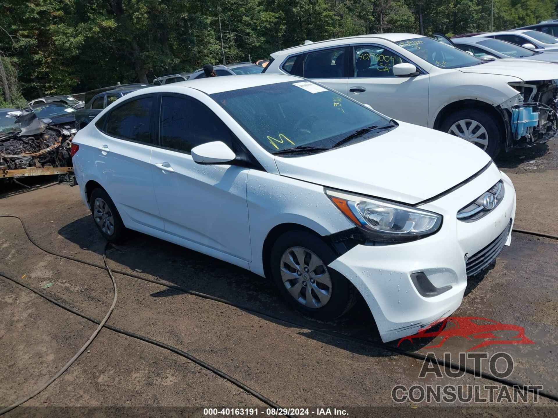 HYUNDAI ACCENT 2016 - KMHCT4AE6GU062815