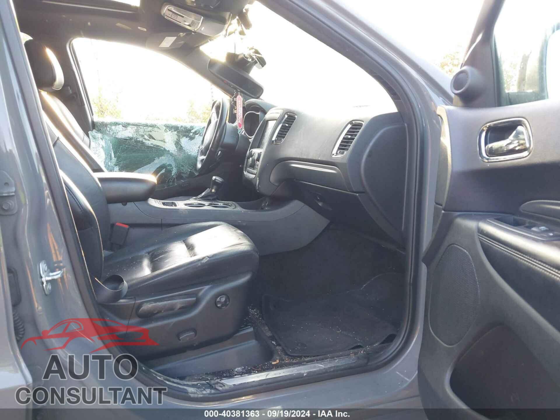 DODGE DURANGO 2019 - 1C4RDJDG1KC605607
