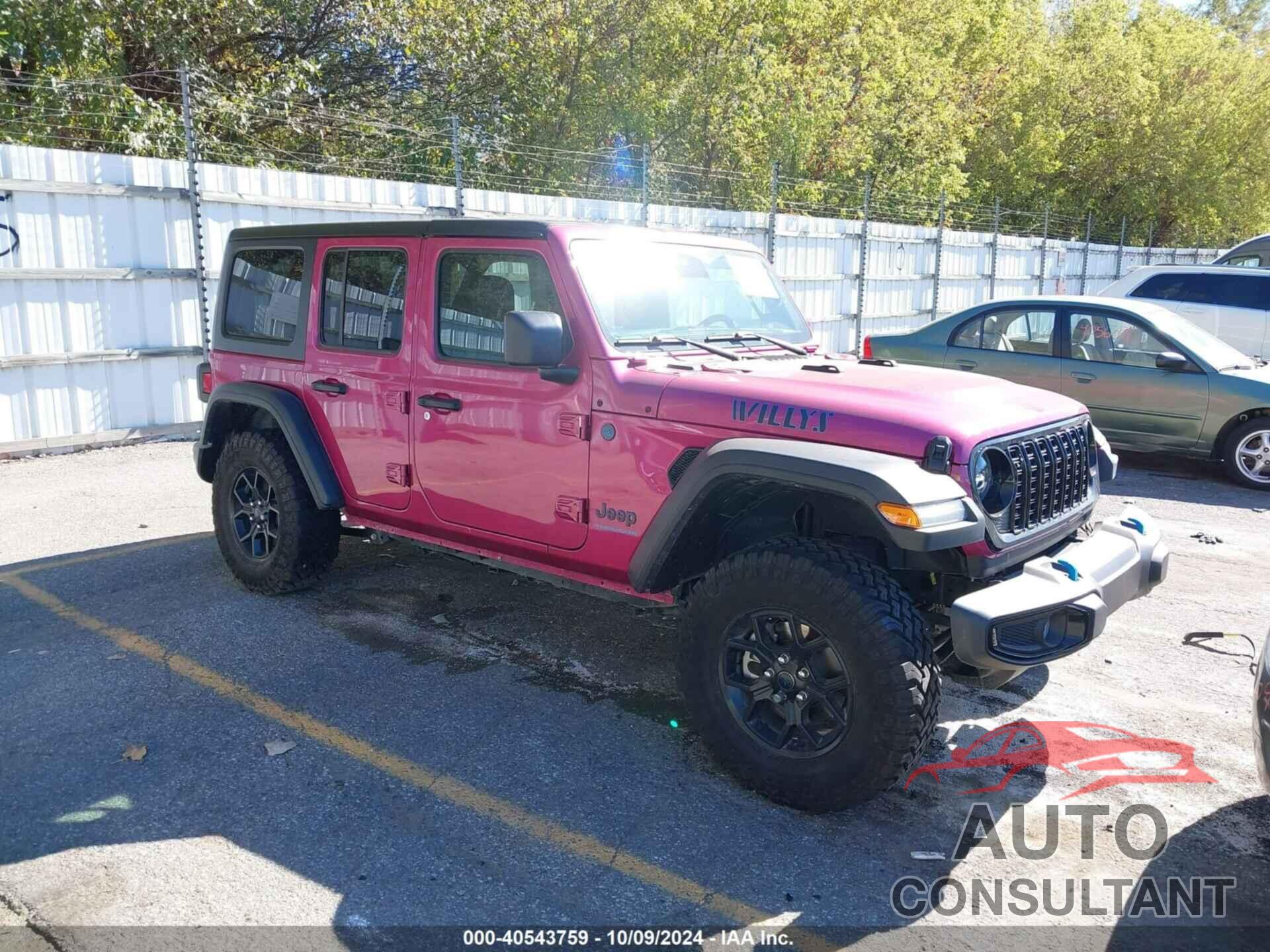 JEEP WRANGLER 4XE 2024 - 1C4RJXN6XRW323881