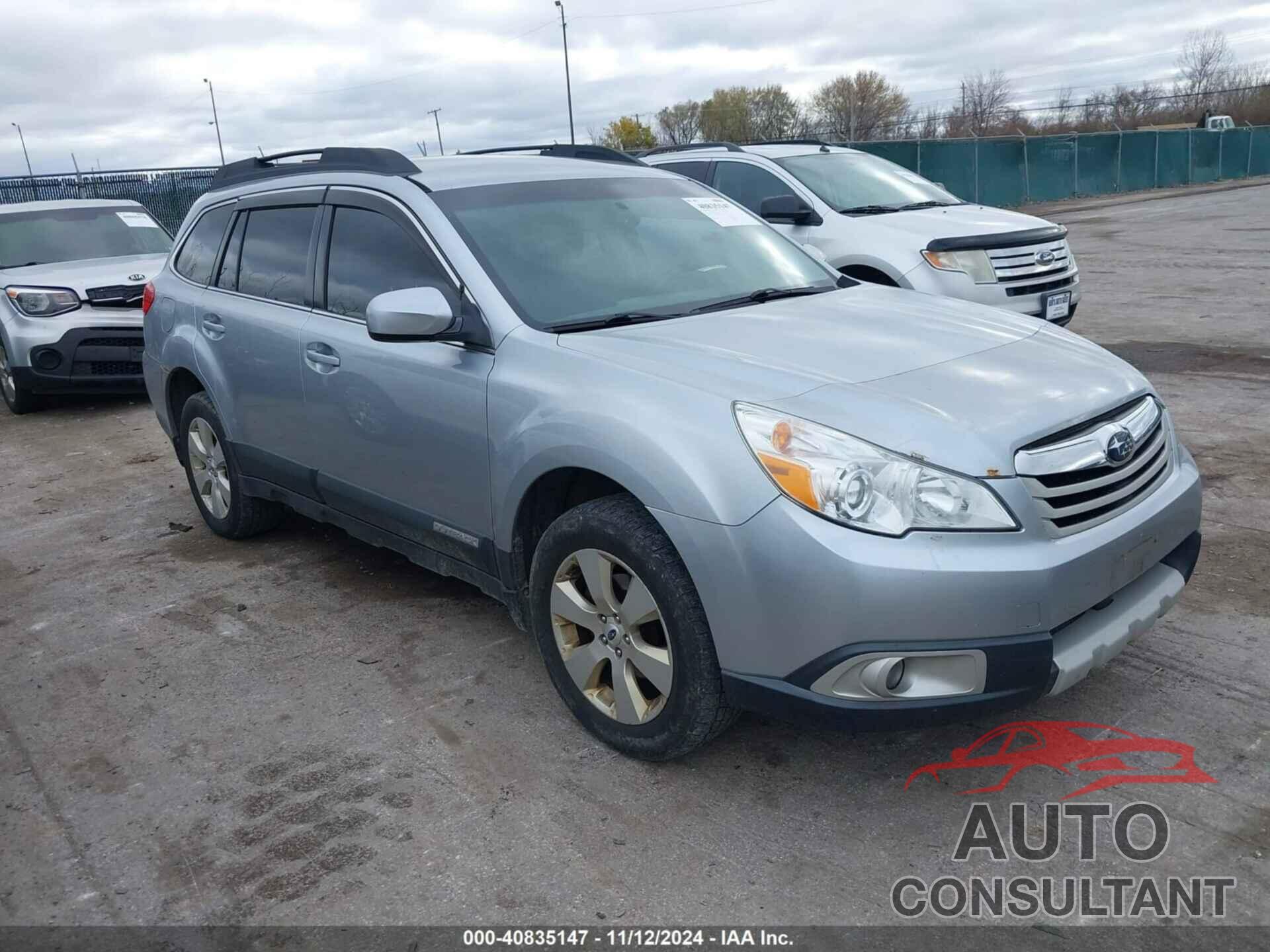 SUBARU OUTBACK 2012 - 4S4BRCJC6C3270292