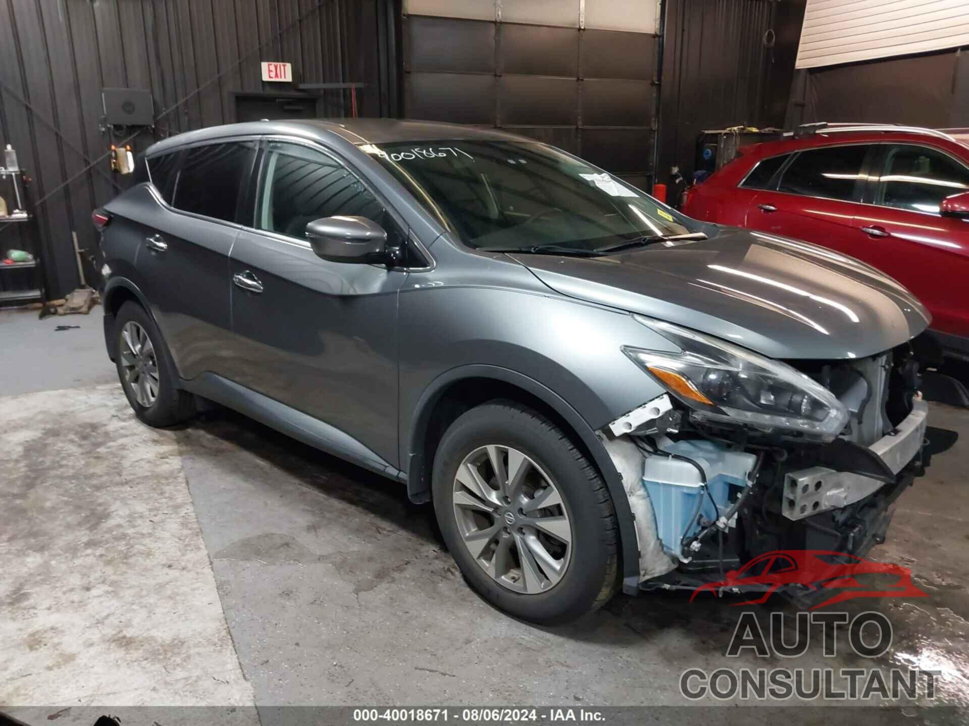 NISSAN MURANO 2018 - 5N1AZ2MH9JN160187