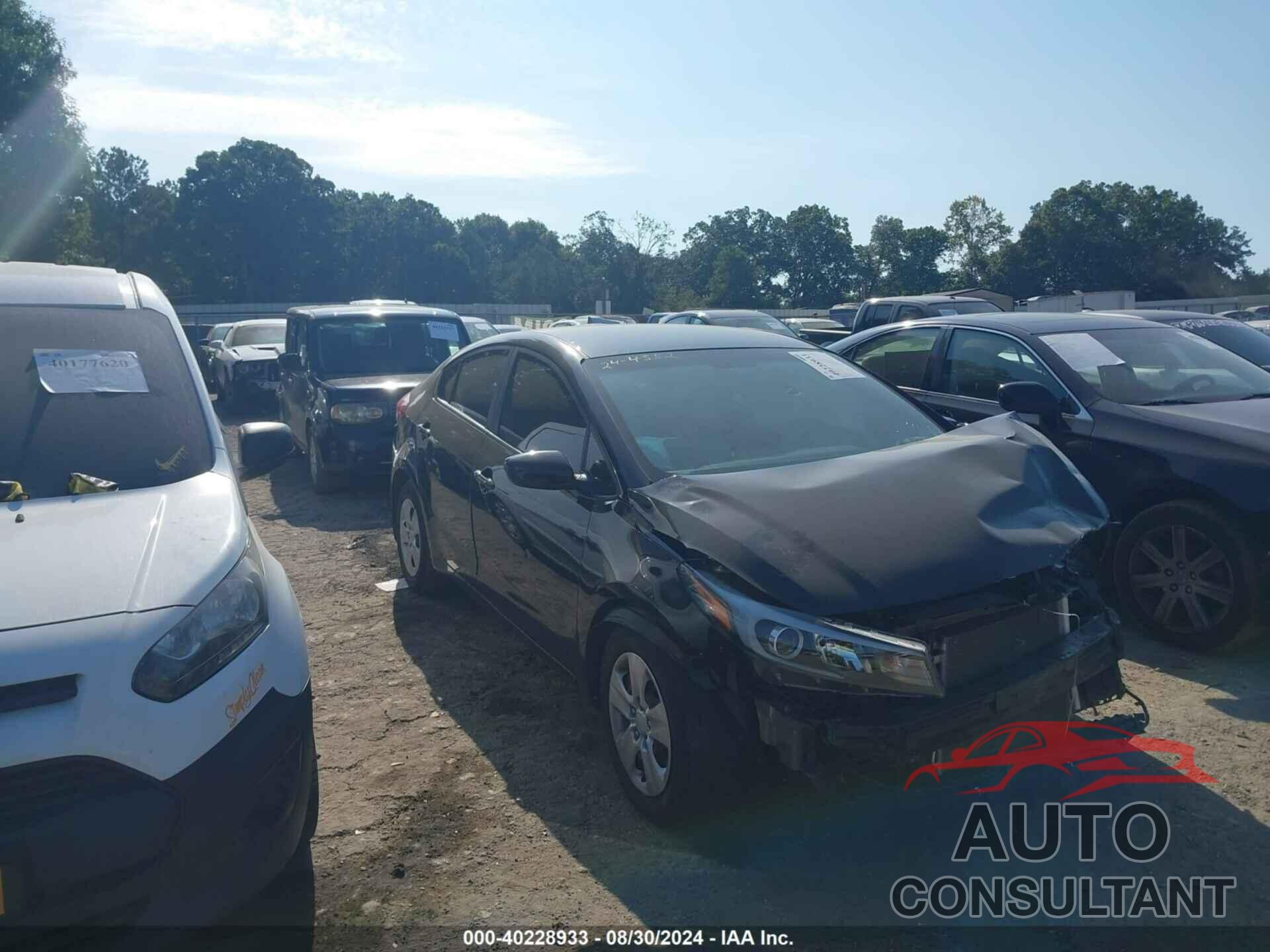 KIA FORTE 2017 - 3KPFK4A73HE104959