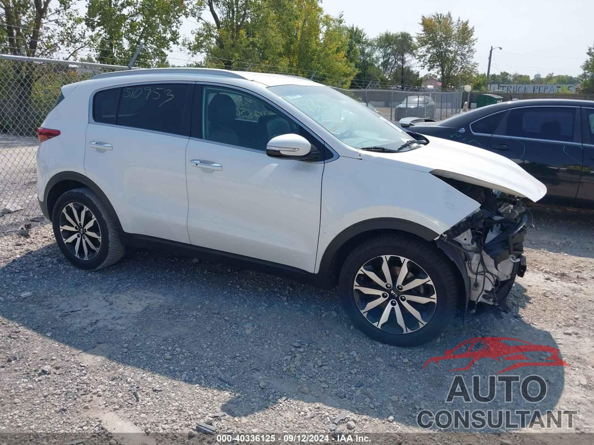 KIA SPORTAGE 2018 - KNDPN3AC5J7478501