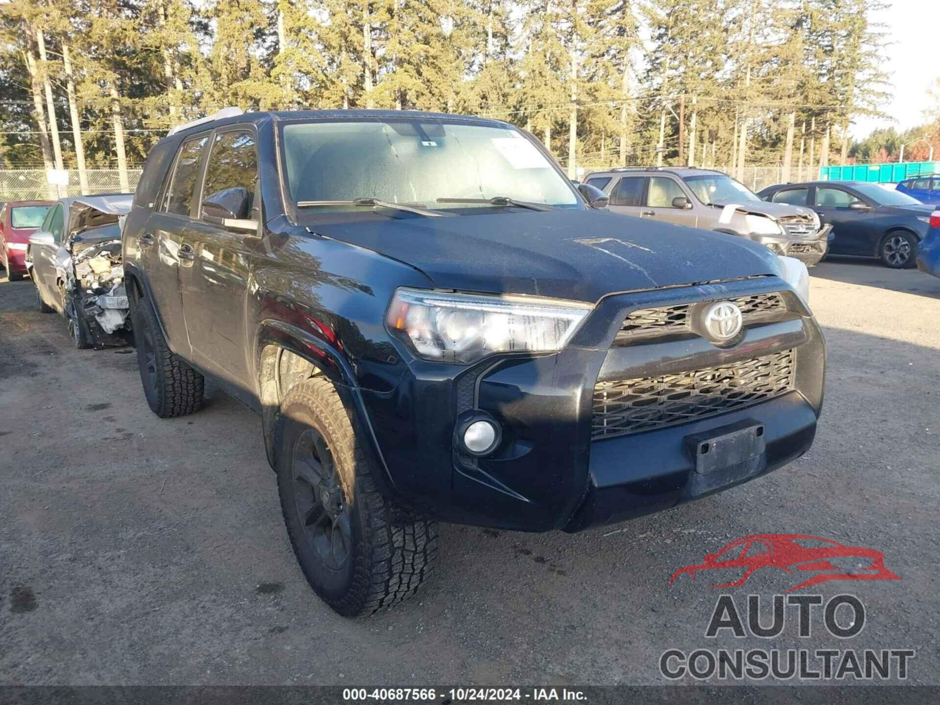 TOYOTA 4RUNNER 2016 - JTEBU5JR5G5323508