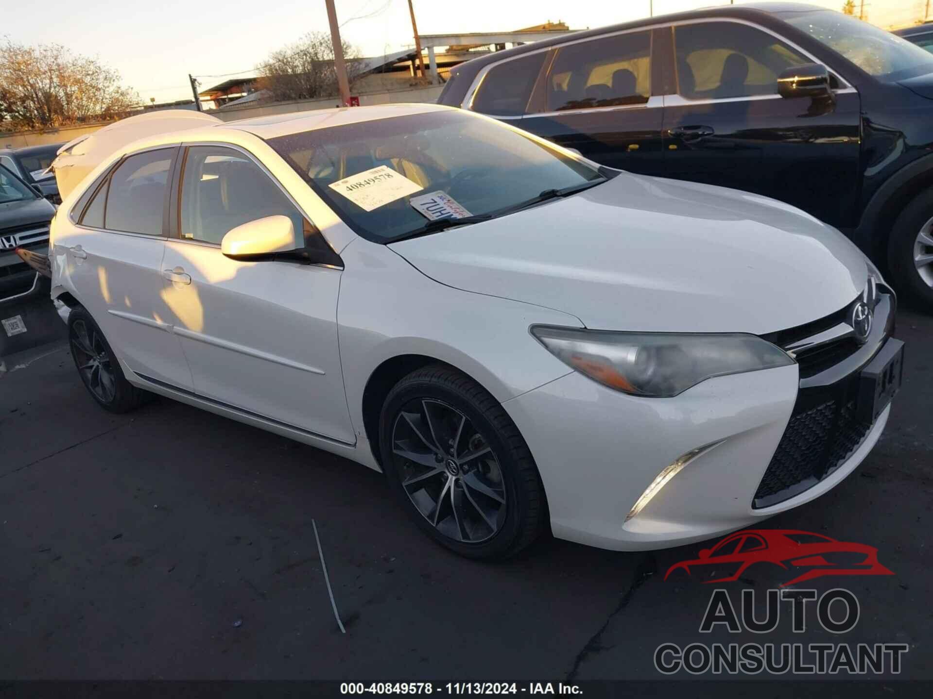 TOYOTA CAMRY 2016 - 4T1BF1FK2GU602175