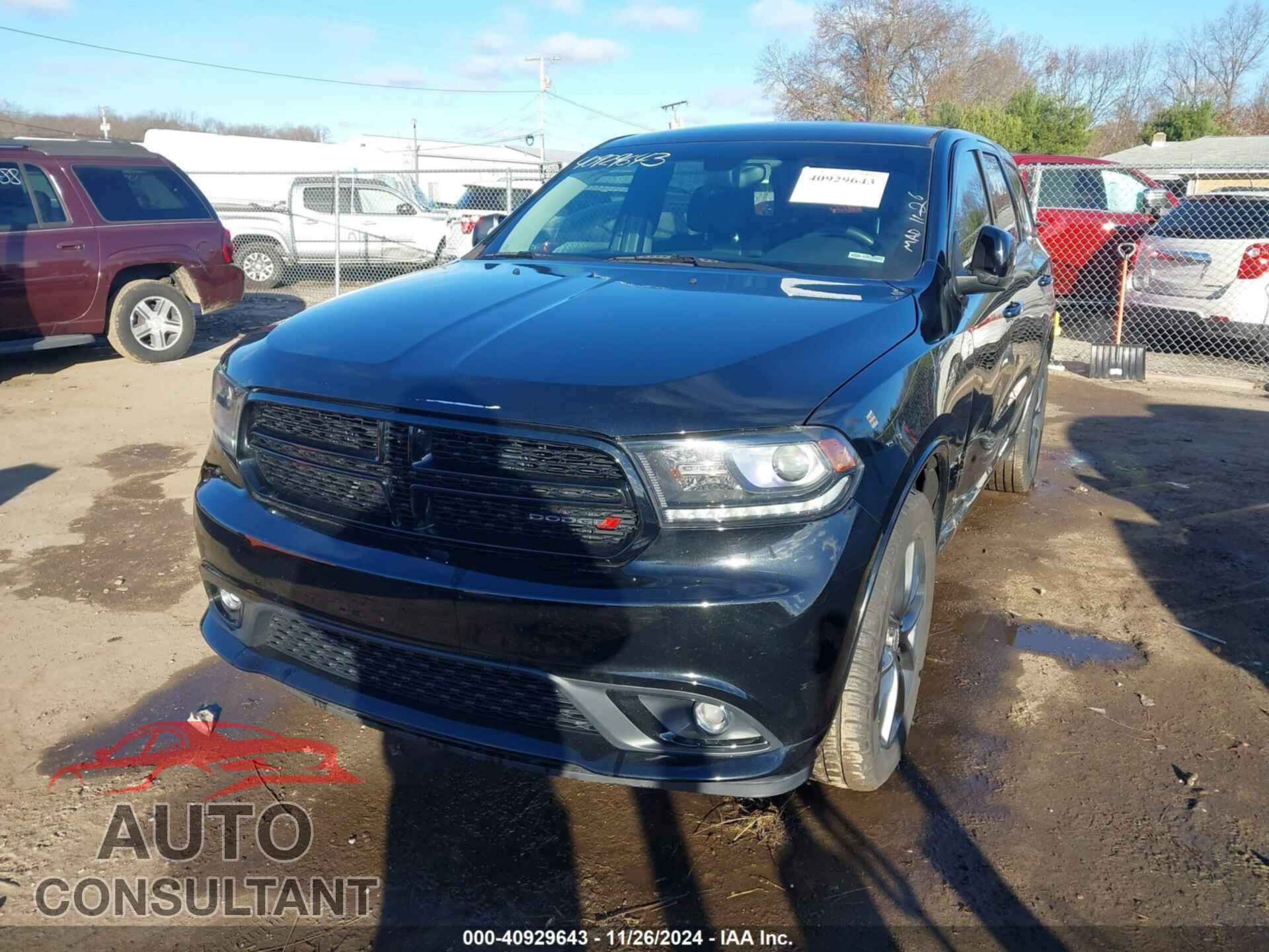 DODGE DURANGO 2017 - 1C4RDJDG8HC828056