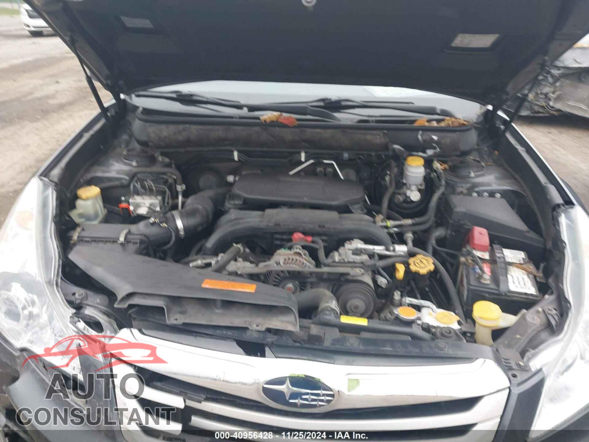 SUBARU OUTBACK 2012 - 4S4BRBKC6C3200929