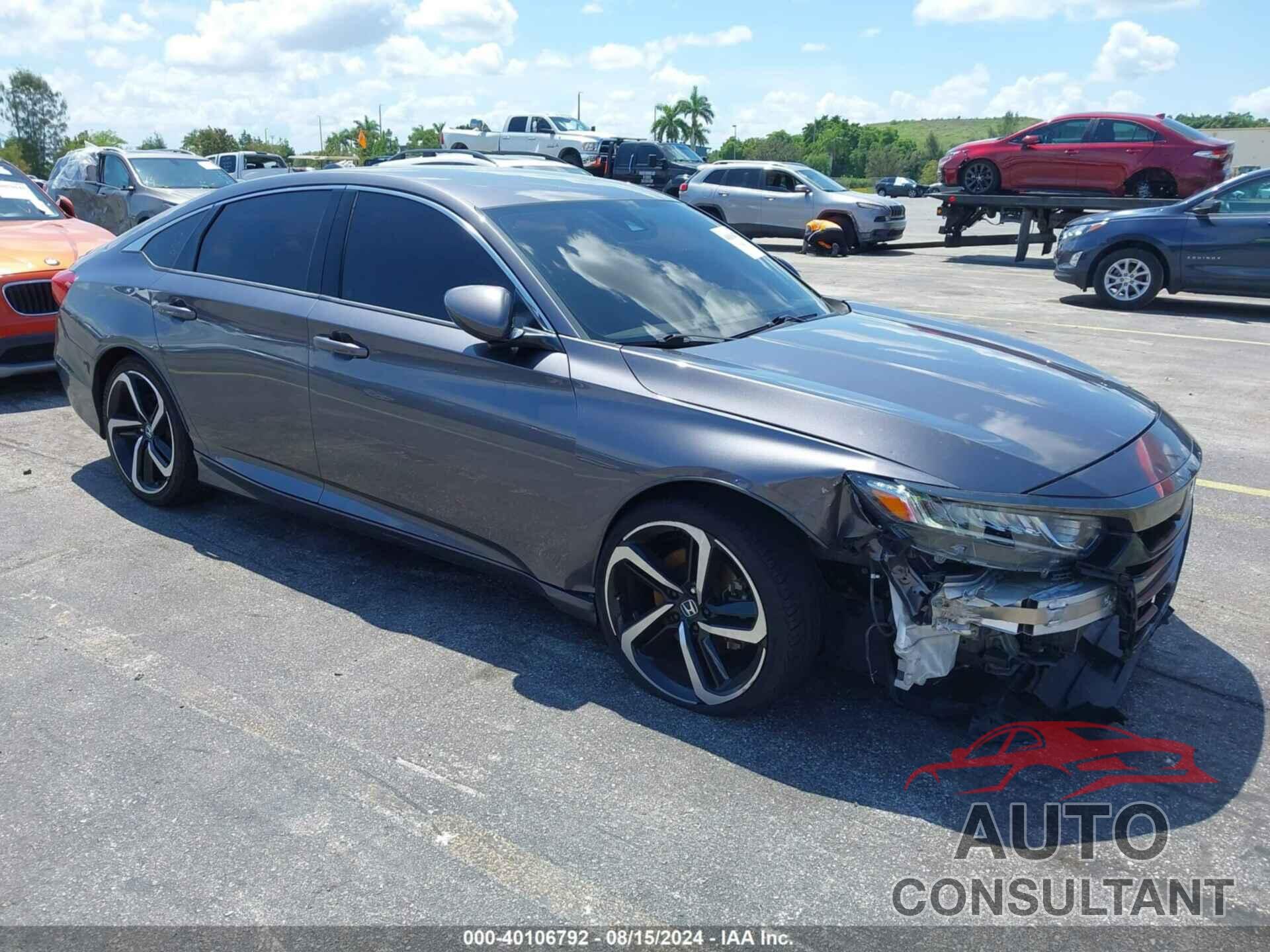 HONDA ACCORD 2019 - 1HGCV1F38KA125560