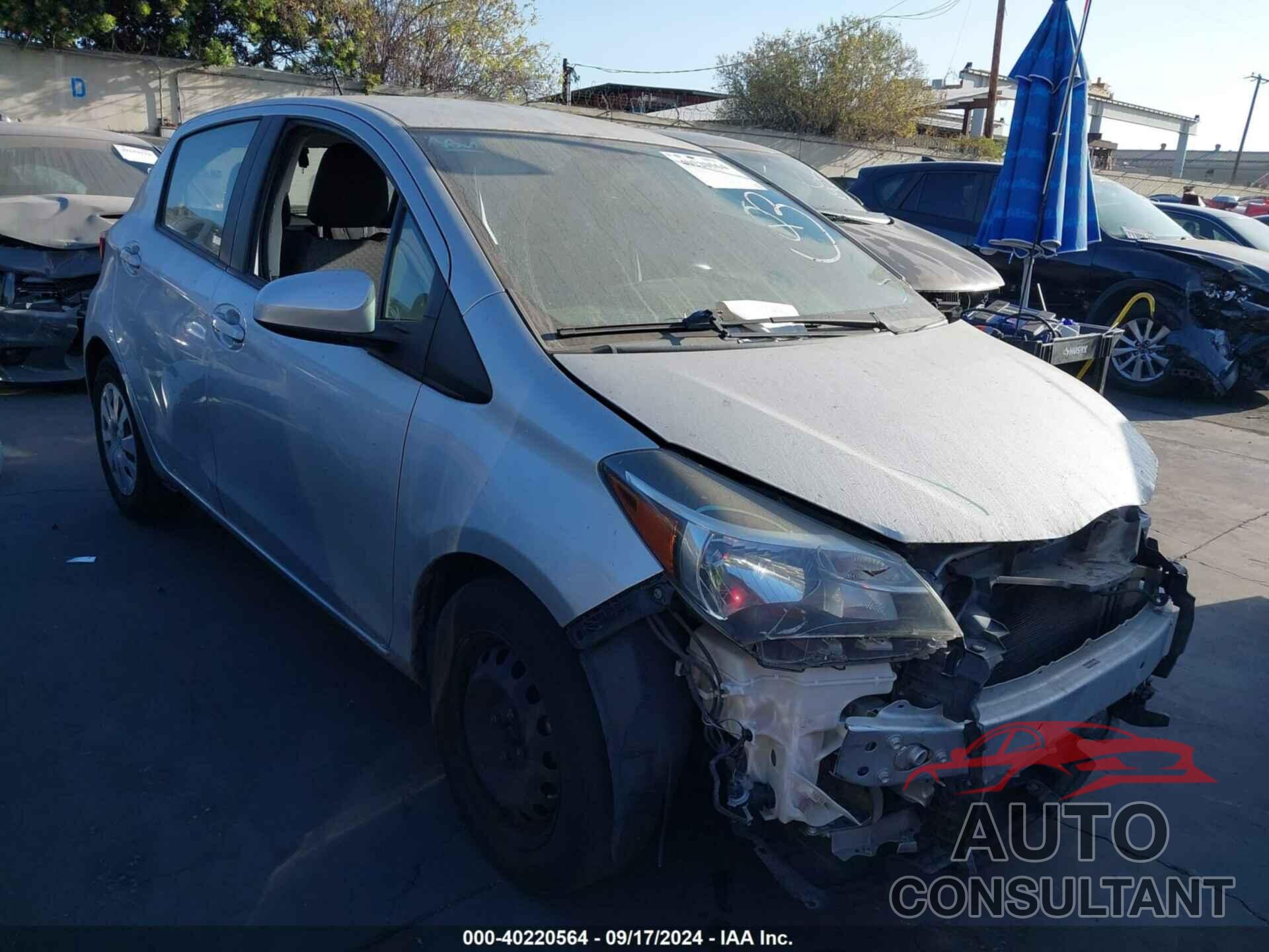 TOYOTA YARIS 2016 - VNKKTUD34GA062086