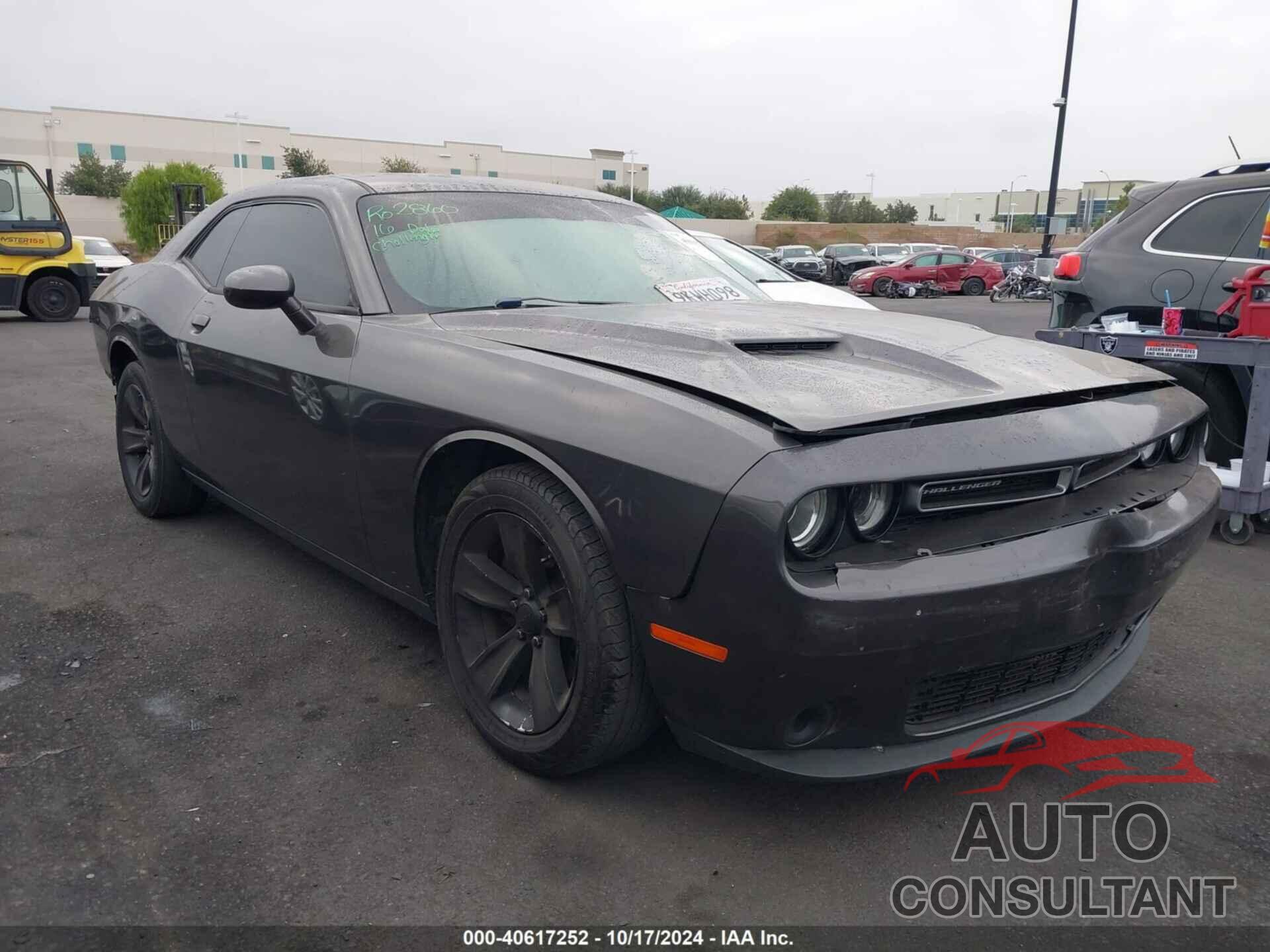 DODGE CHALLENGER 2016 - 2C3CDZAG3GH315774