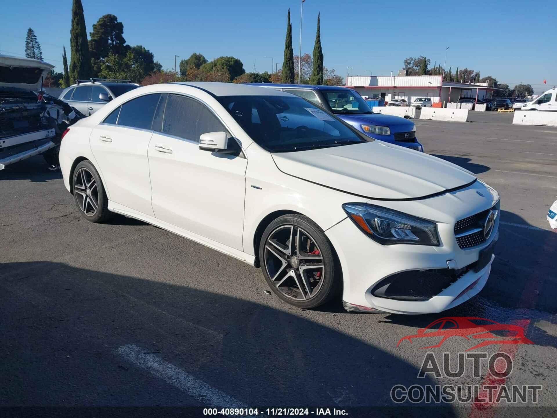 MERCEDES-BENZ CLA 250 2018 - WDDSJ4EB5JN507137