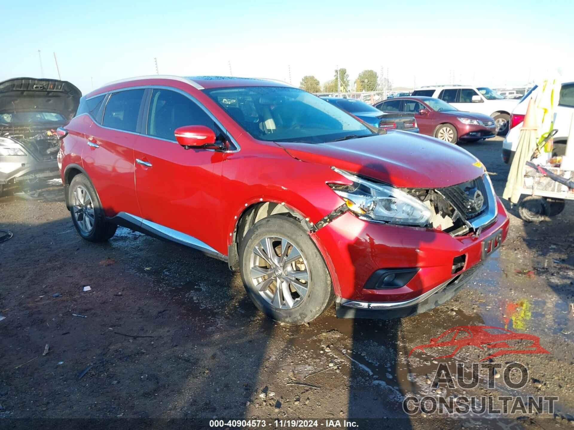 NISSAN MURANO 2015 - 5N1AZ2MG7FN202872