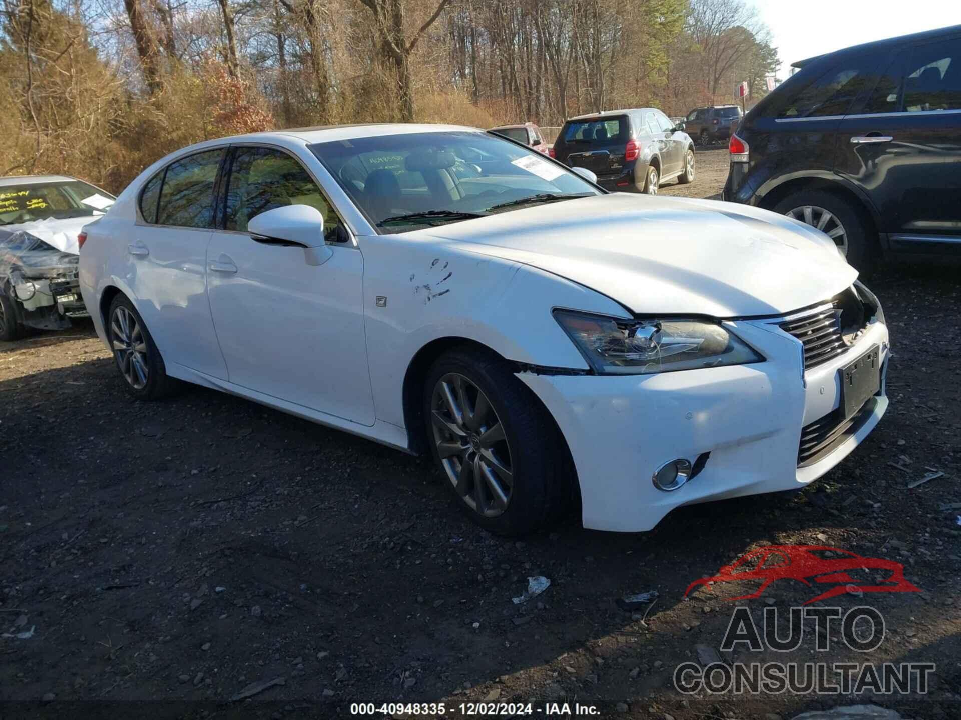 LEXUS GS 350 2013 - JTHBE1BL1D5027903