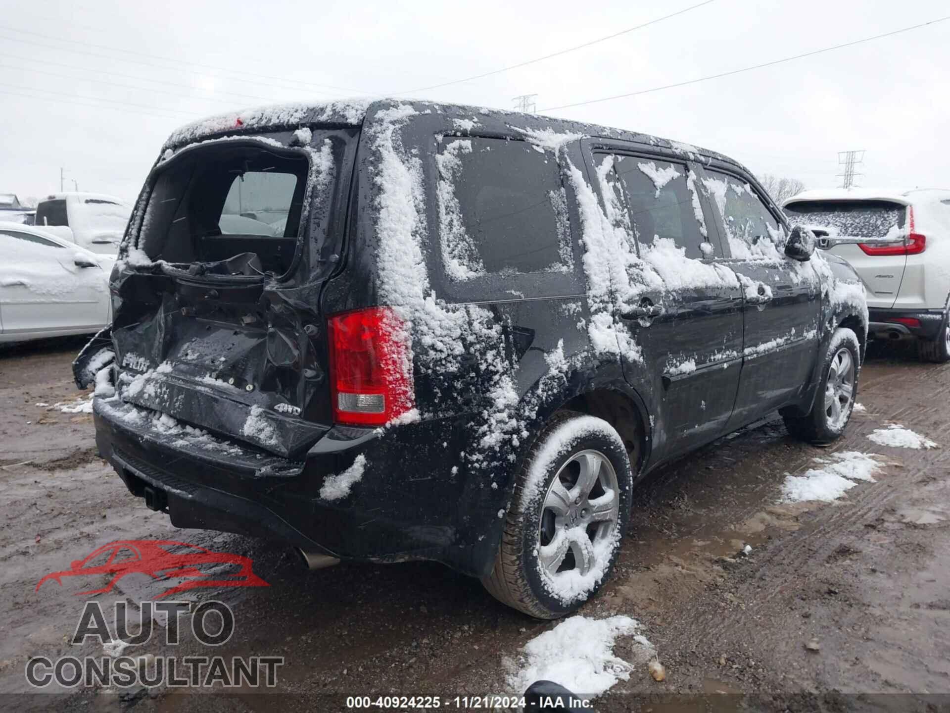 HONDA PILOT 2013 - 5FNYF4H56DB048036