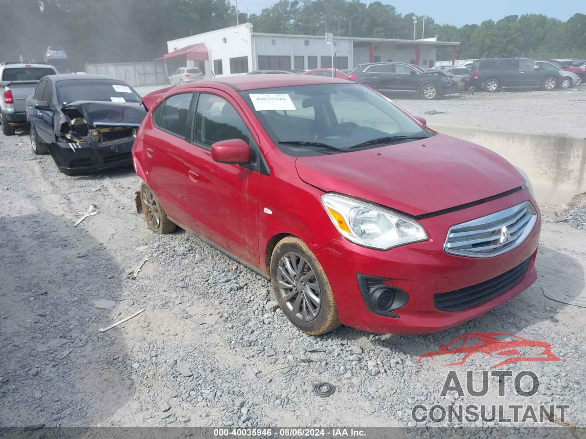 MITSUBISHI MIRAGE G4 2019 - ML32F3FJ7KHF04628