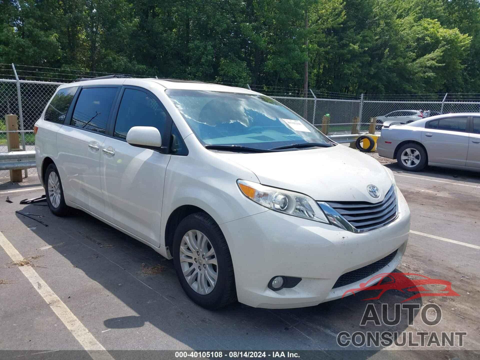 TOYOTA SIENNA 2017 - 5TDYZ3DC7HS885272