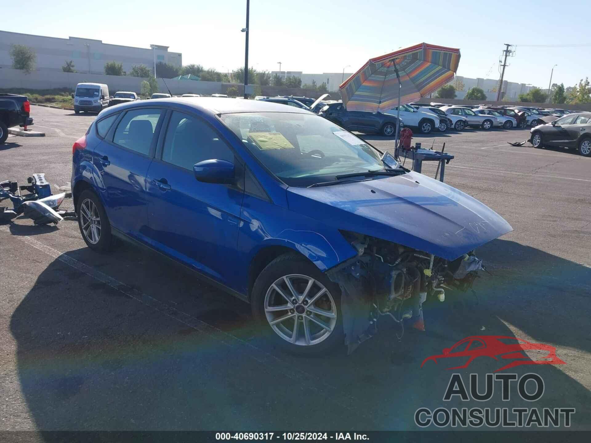 FORD FOCUS 2018 - 1FADP3K23JL231686