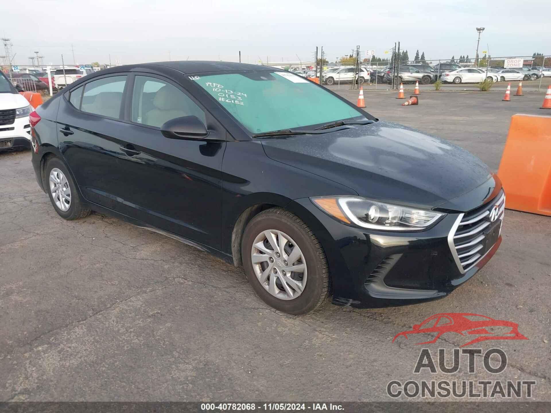 HYUNDAI ELANTRA 2018 - 5NPD74LF7JH350153