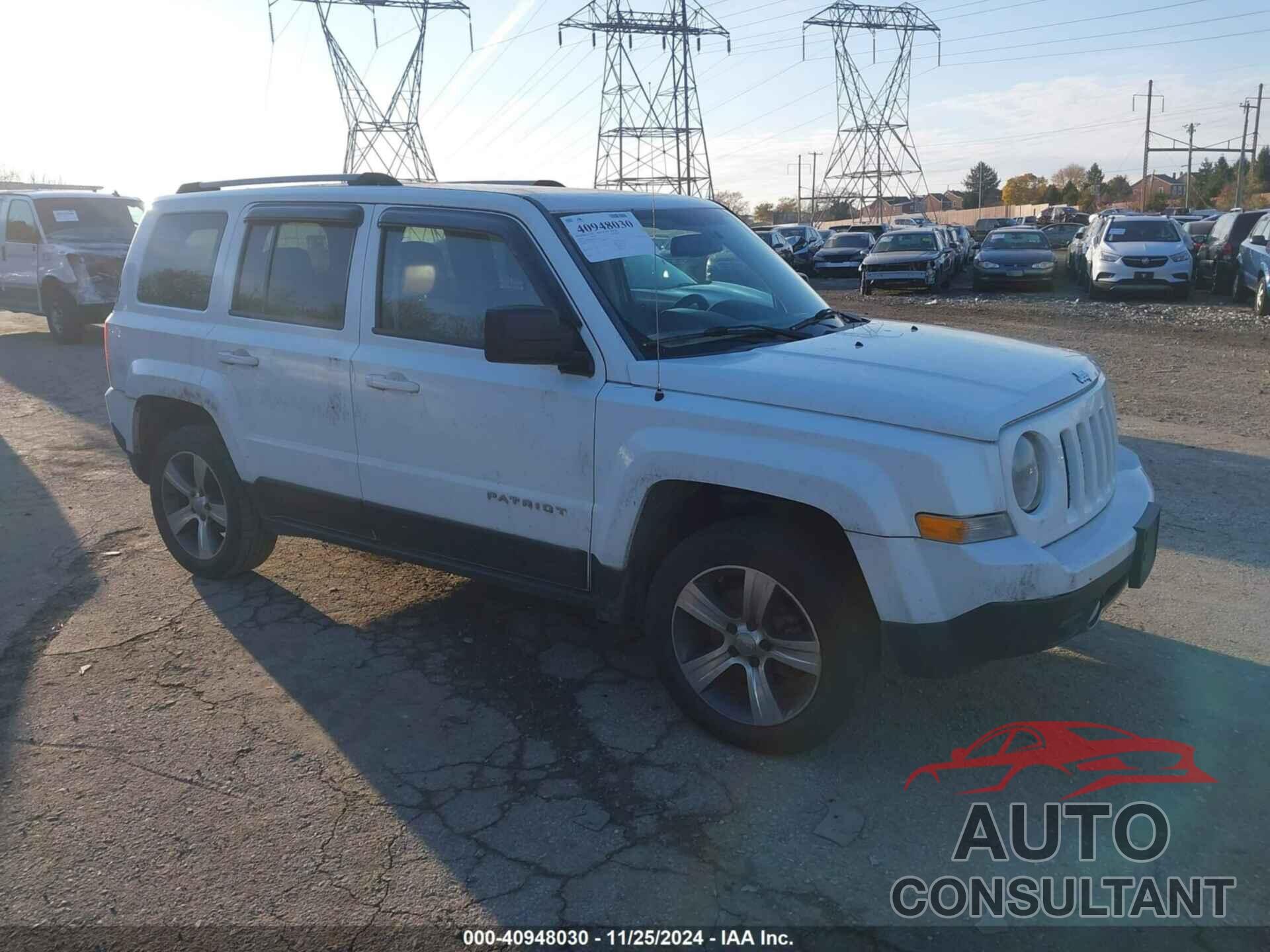 JEEP PATRIOT 2016 - 1C4NJRFB9GD523522