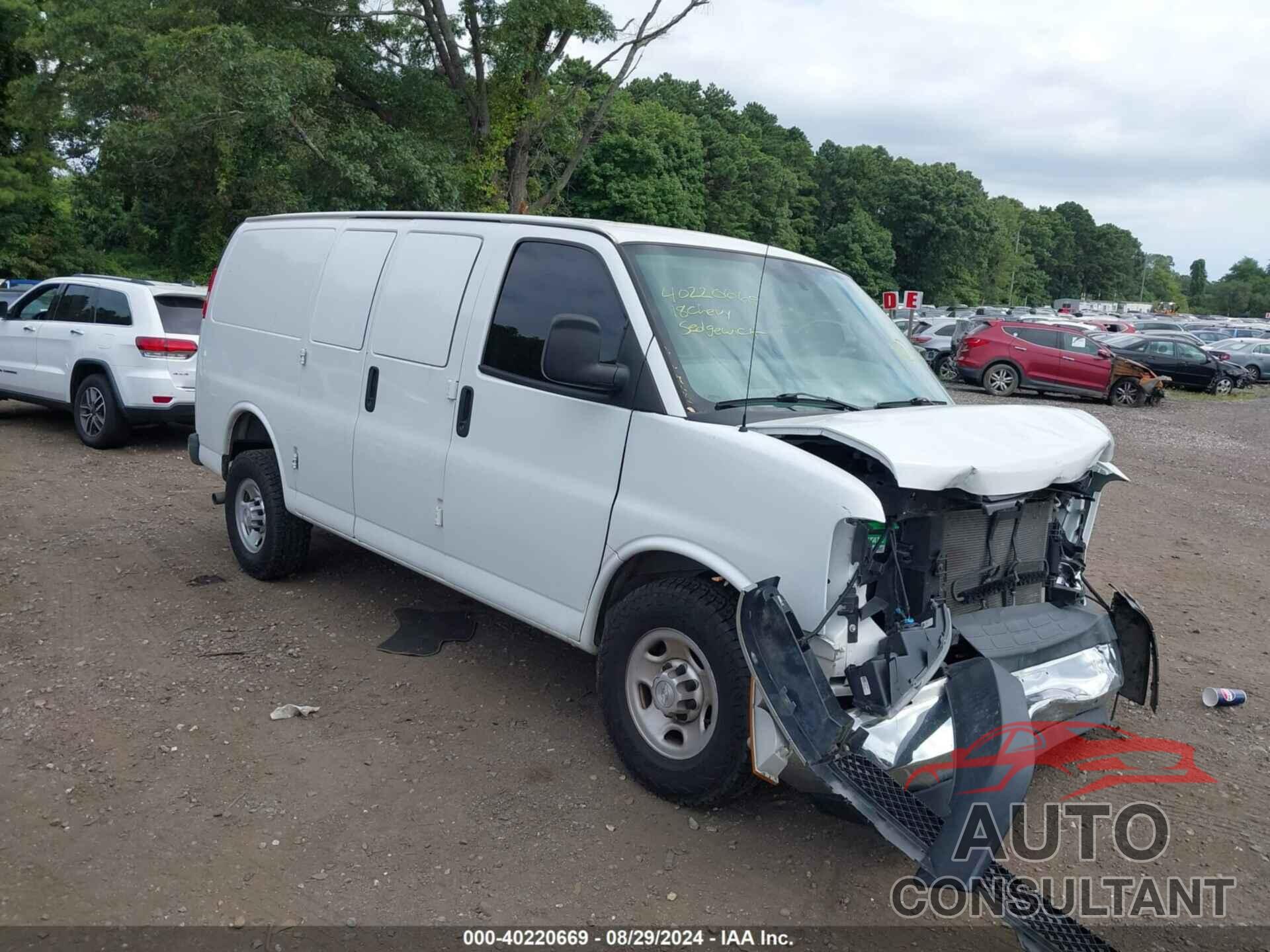 CHEVROLET EXPRESS 2500 2018 - 1GCWGAFG7J1905444