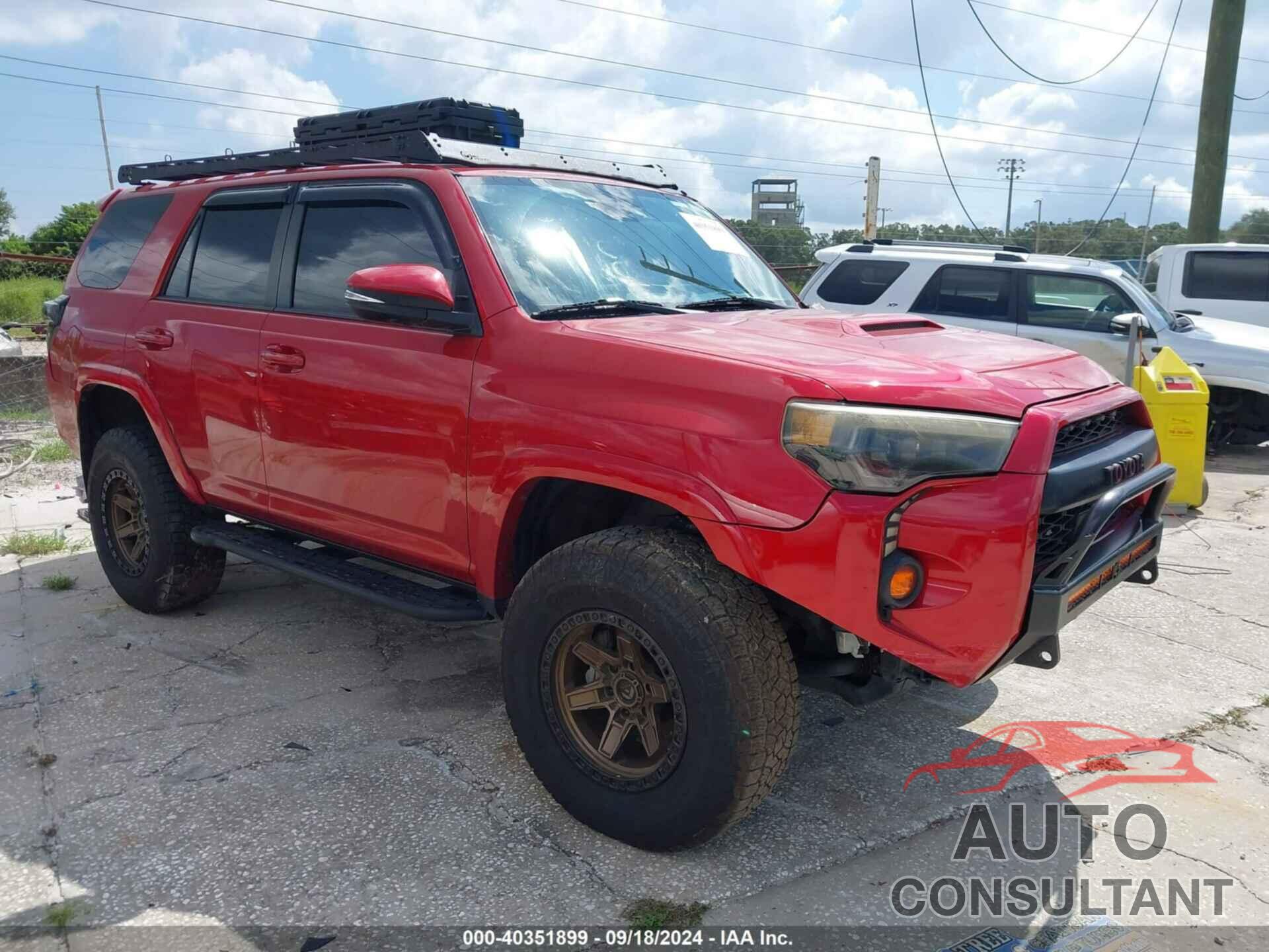 TOYOTA 4RUNNER 2022 - JTERU5JR9N5984518