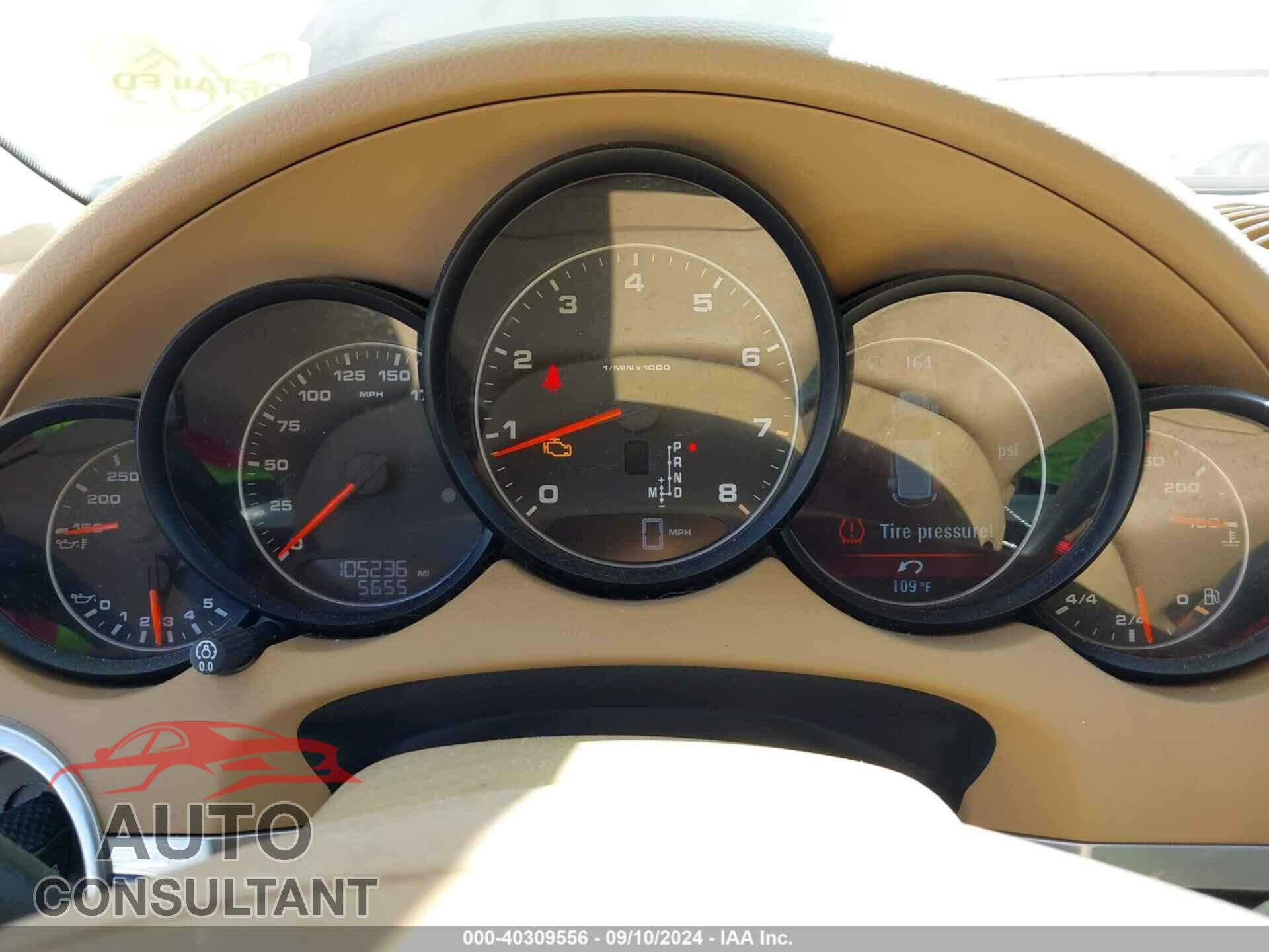 PORSCHE CAYENNE 2012 - WP1AA2A27CLA01970