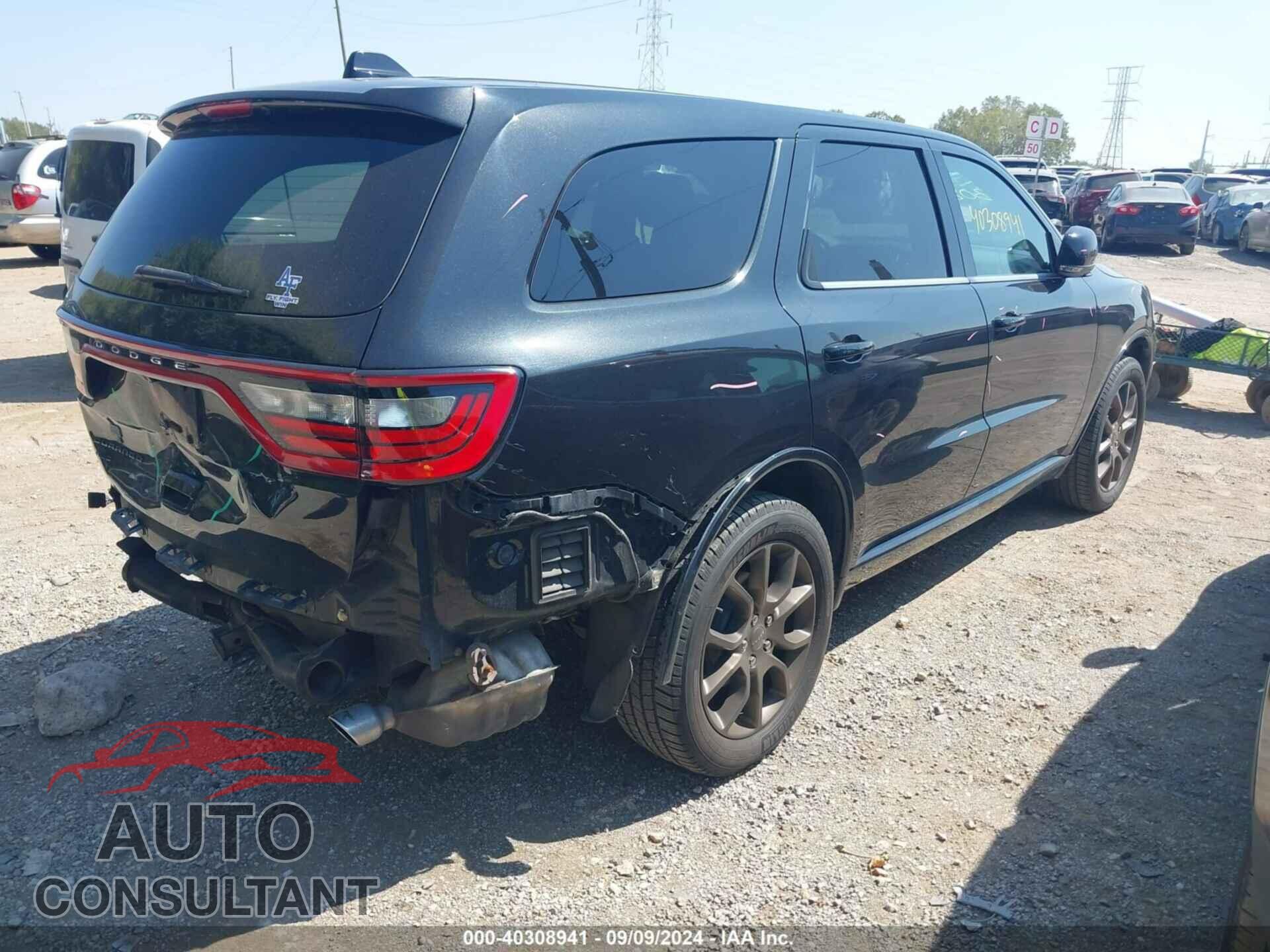 DODGE DURANGO 2016 - 1C4RDJDG3GC458424