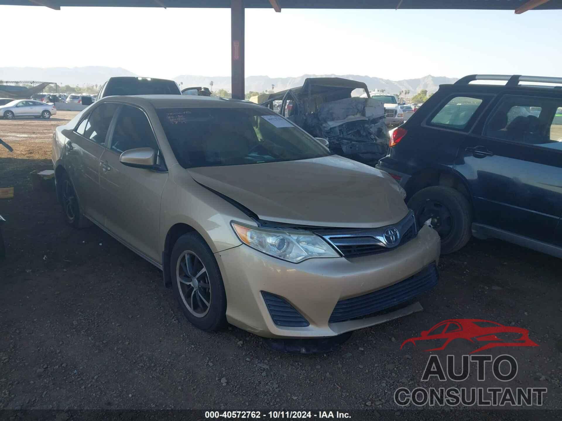 TOYOTA CAMRY 2012 - 4T1BF1FK9CU045775