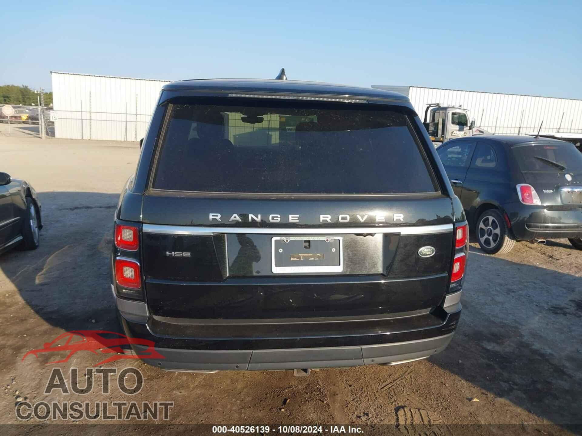LAND ROVER RANGE ROVER 2018 - SALGS2SV9JA508663