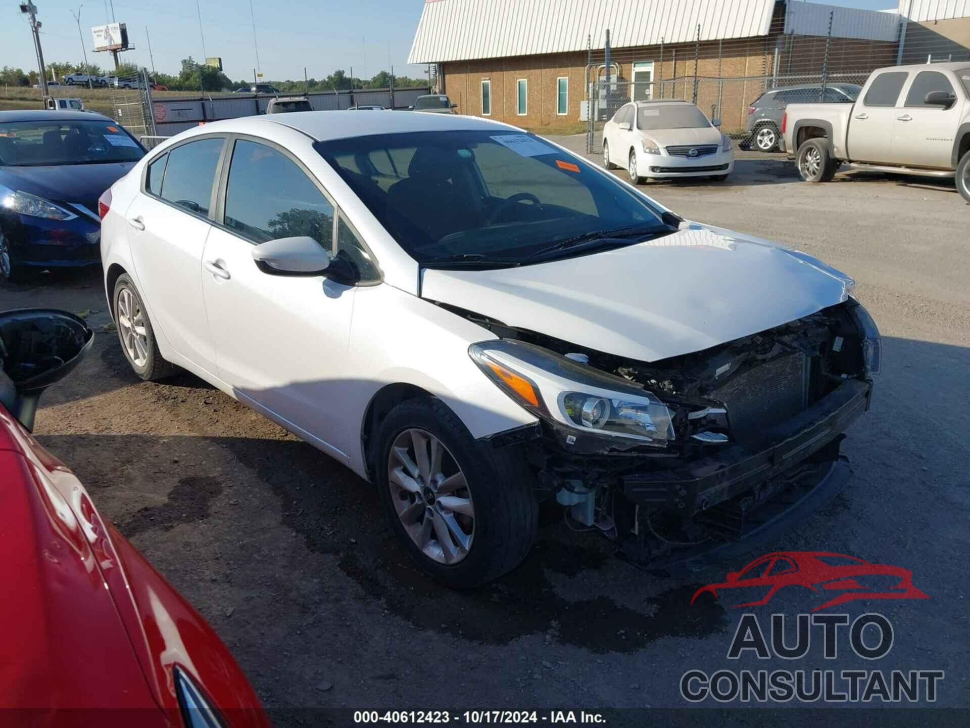 KIA FORTE 2017 - 3KPFL4A78HE149134