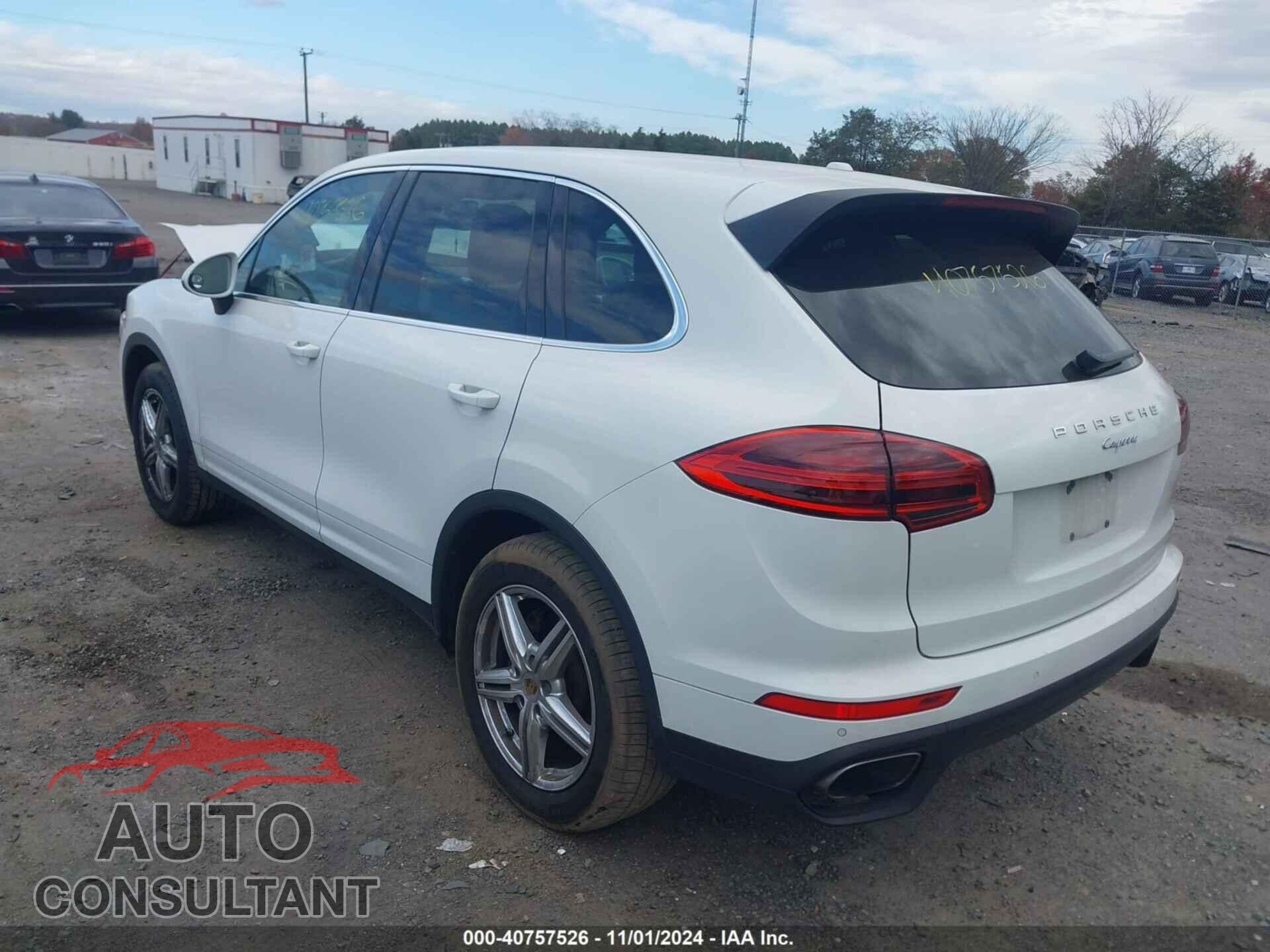 PORSCHE CAYENNE 2016 - WP1AA2A22GLA03986