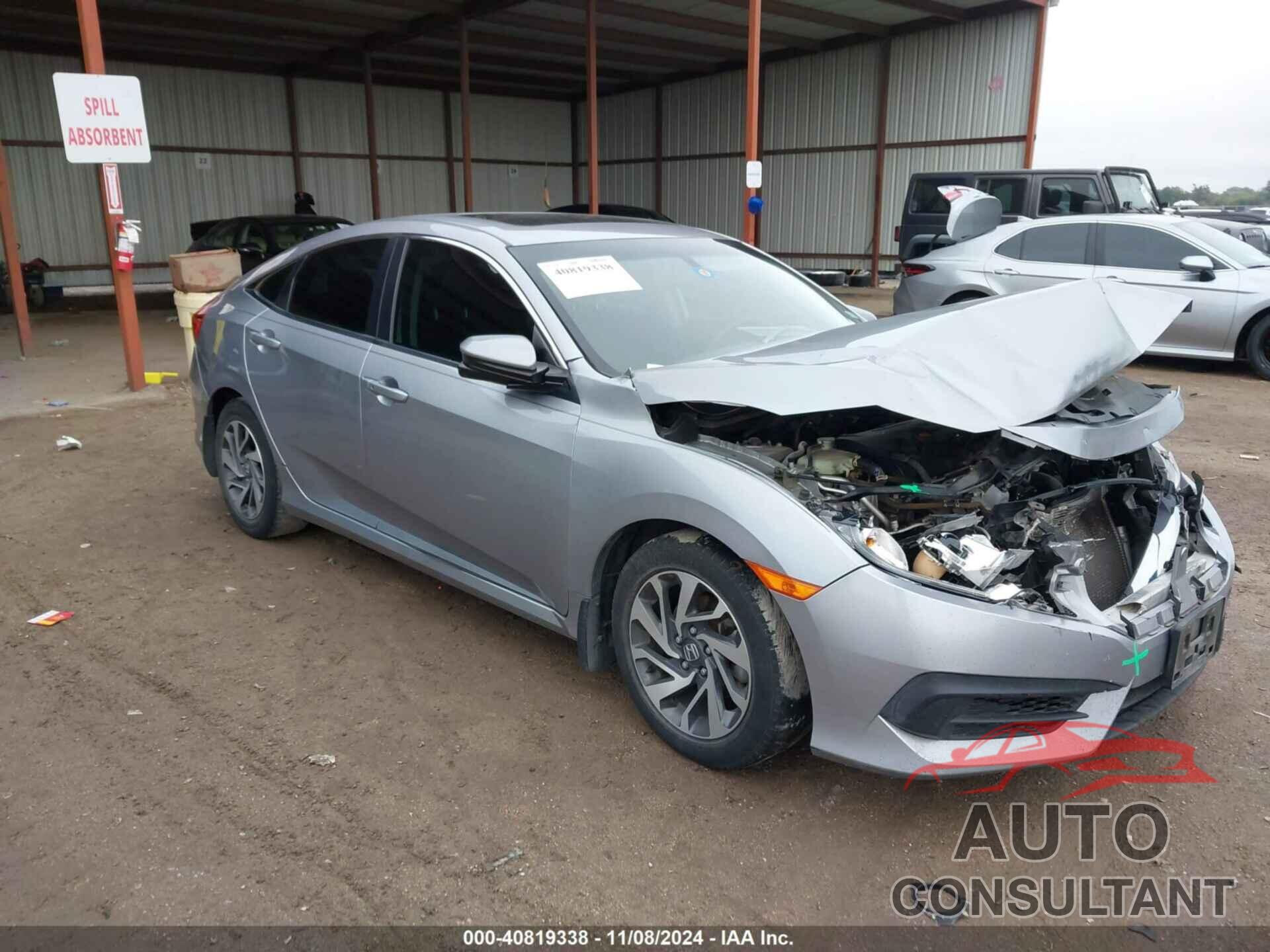 HONDA CIVIC 2017 - 19XFC2F76HE028793