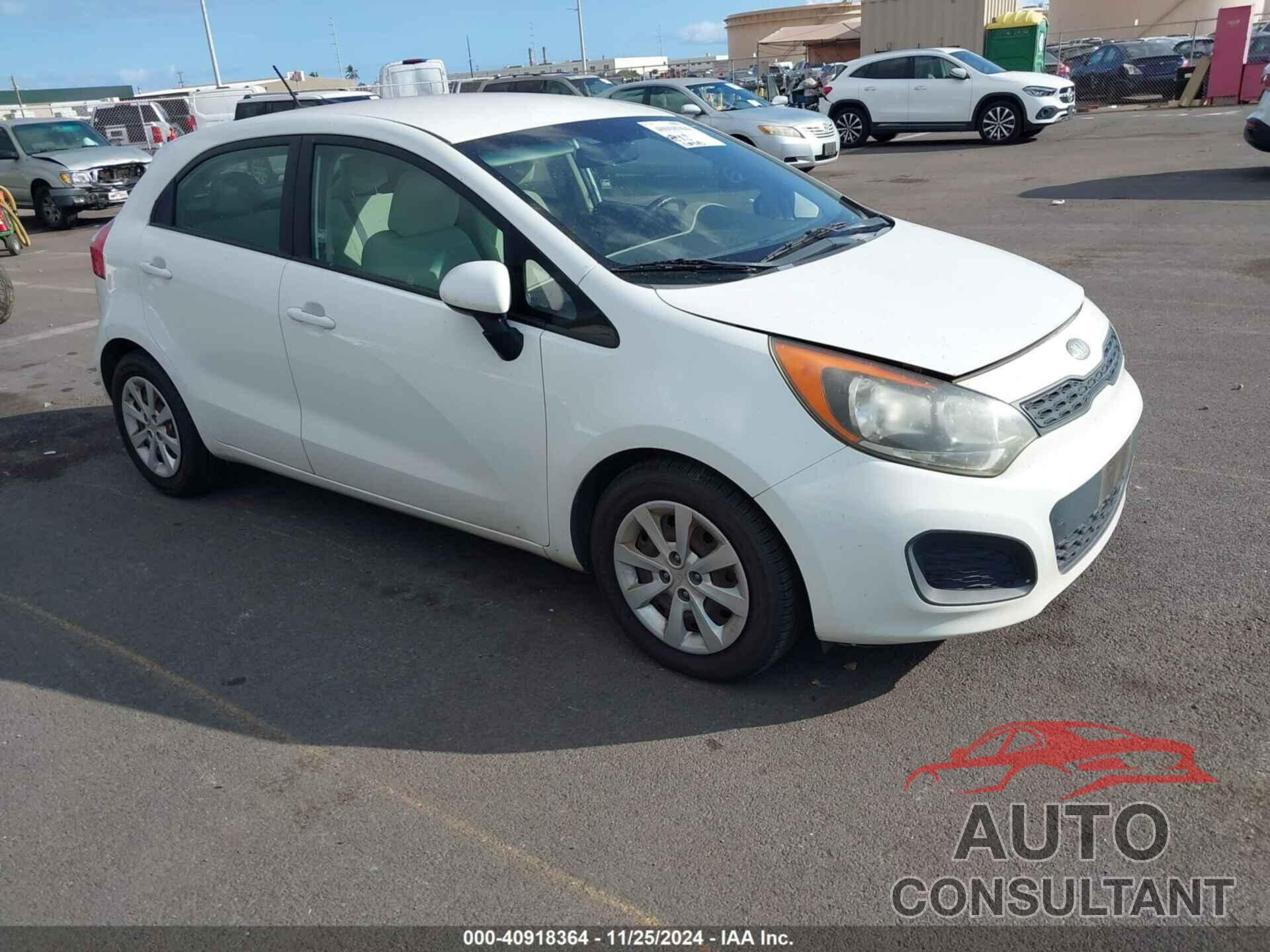 KIA RIO 2013 - KNADM5A38D6205447