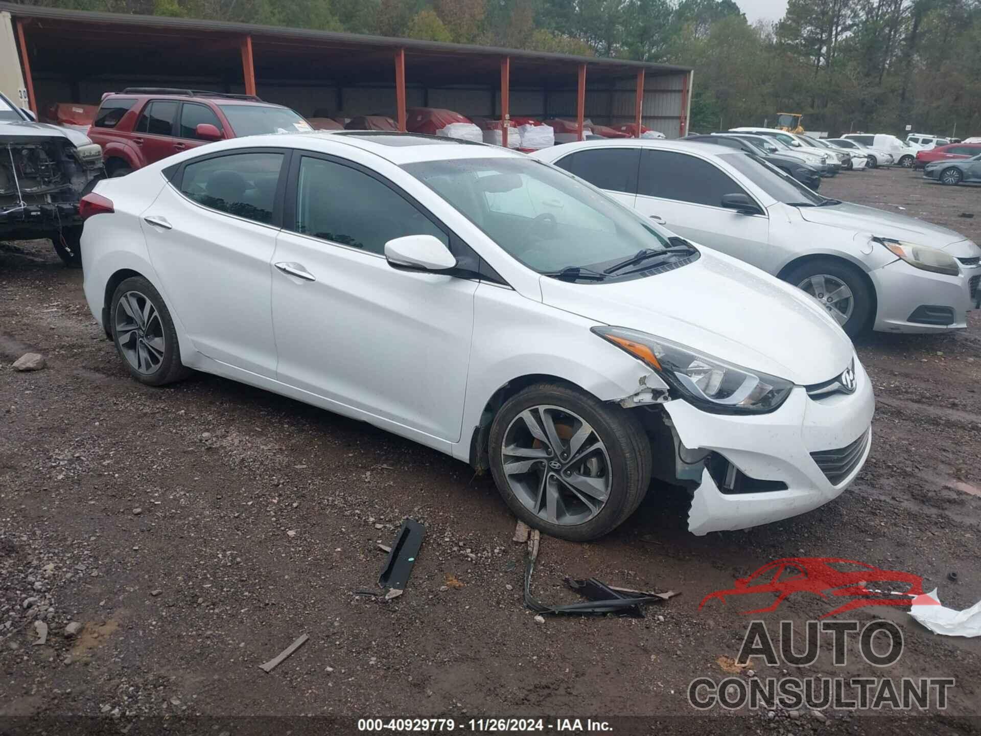 HYUNDAI ELANTRA 2015 - 5NPDH4AE1FH612313