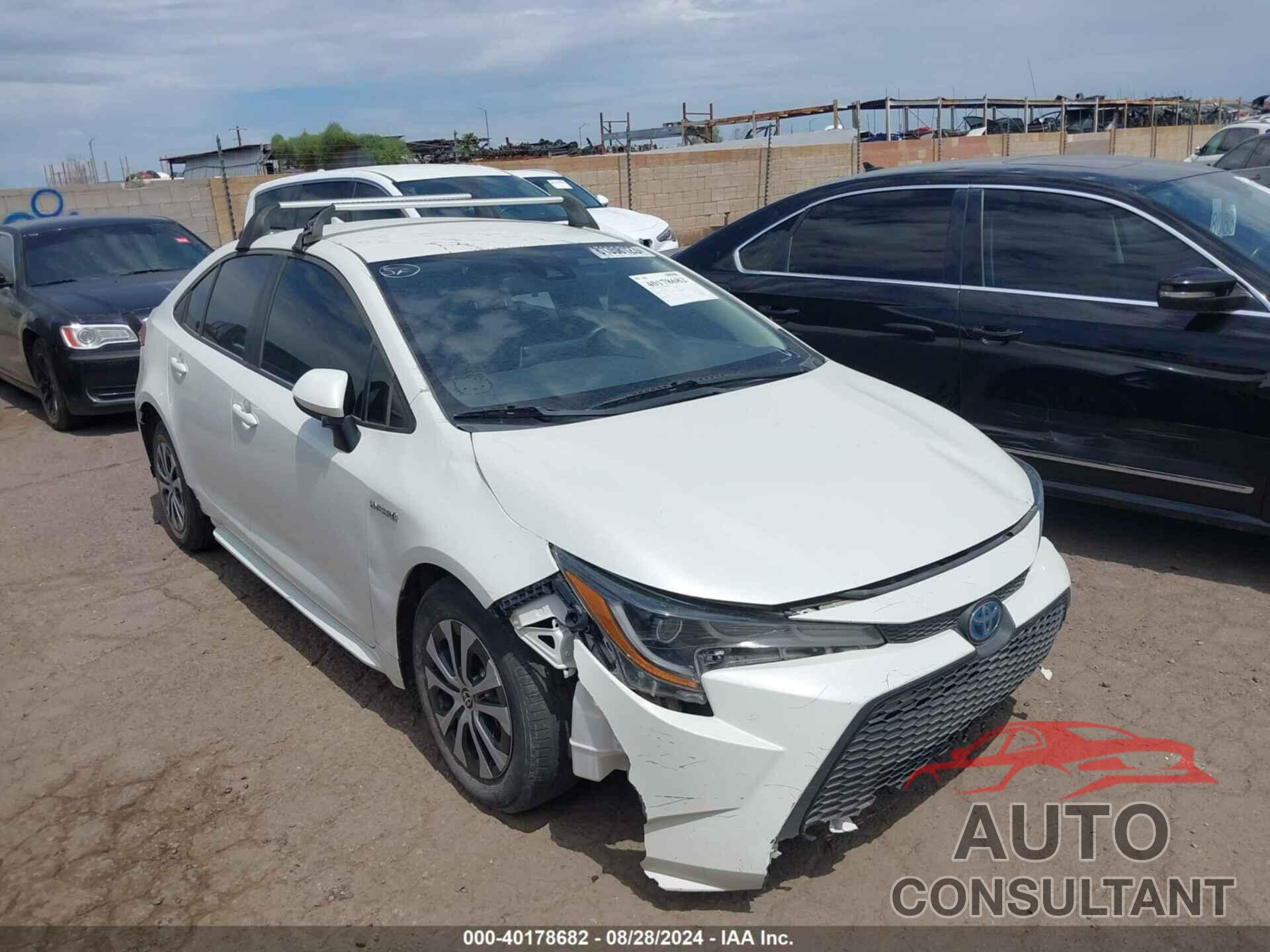 TOYOTA COROLLA 2021 - JTDEAMDE1MJ017678