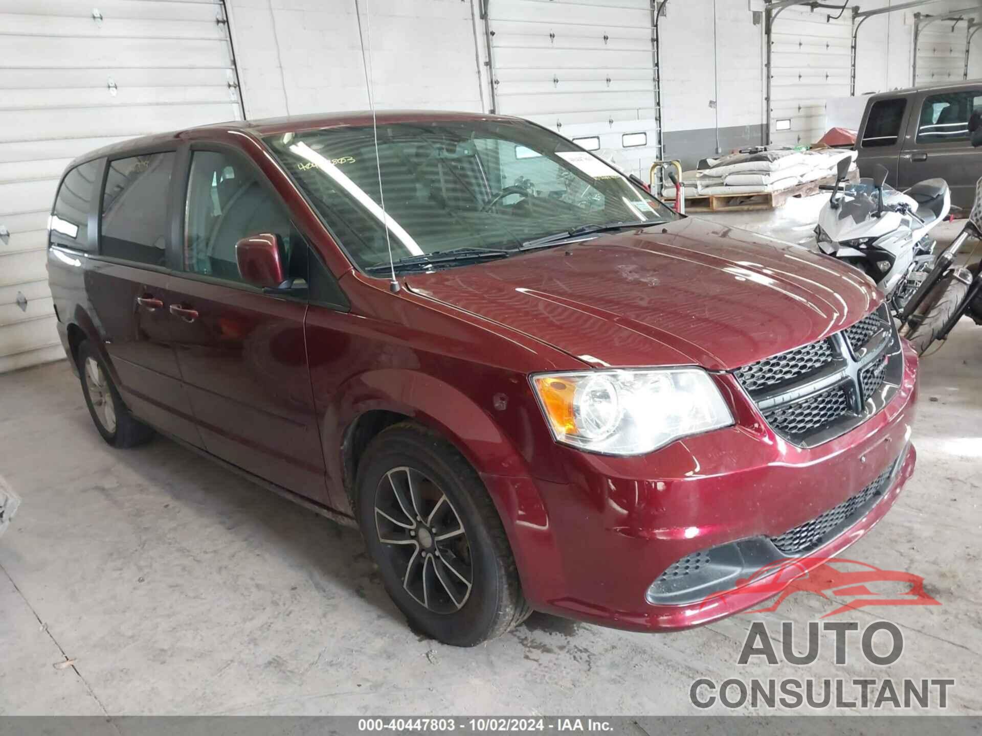 DODGE GRAND CARAVAN 2017 - 2C4RDGBG2HR601779