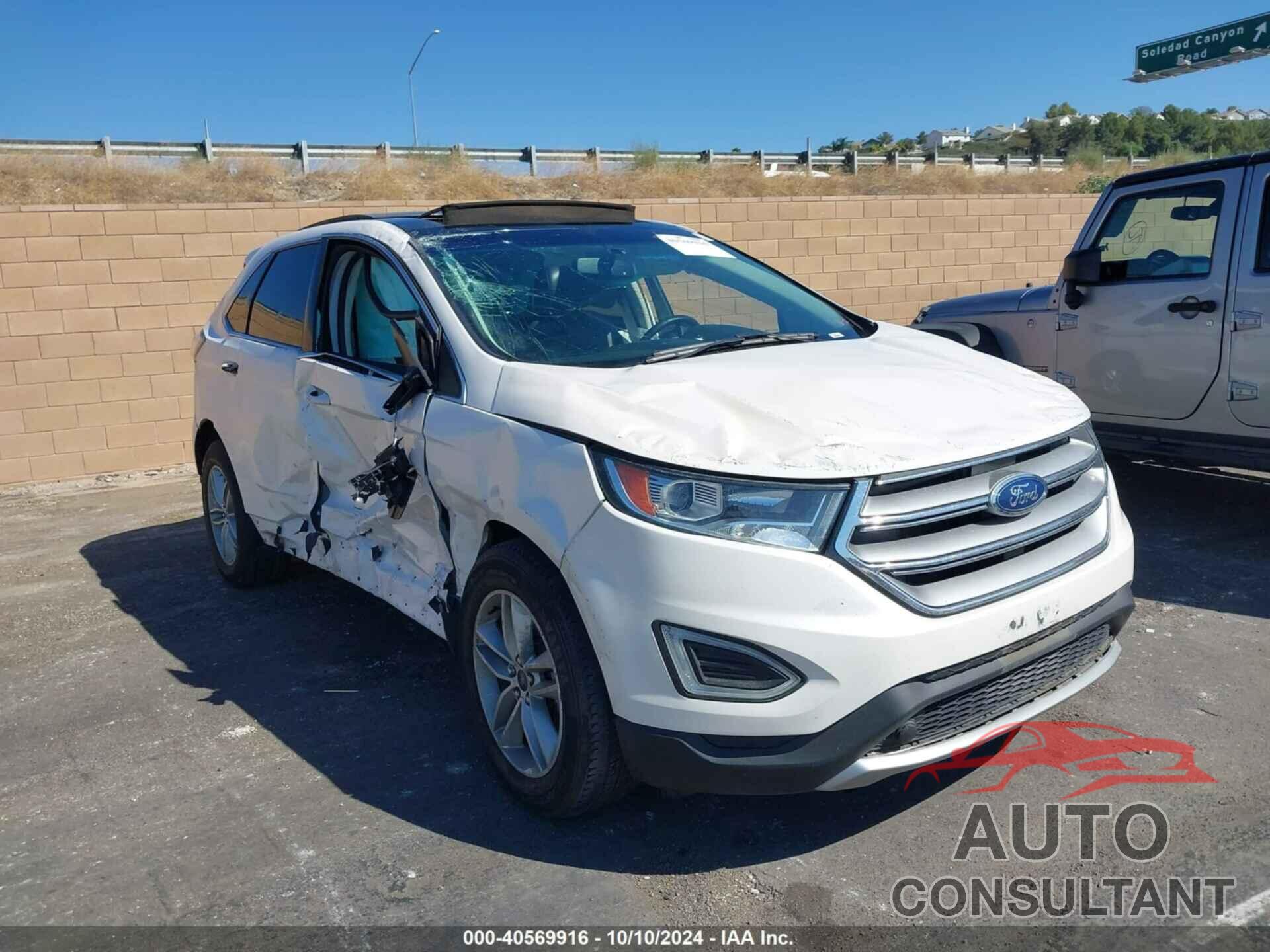 FORD EDGE 2018 - 2FMPK4J9XJBB82119