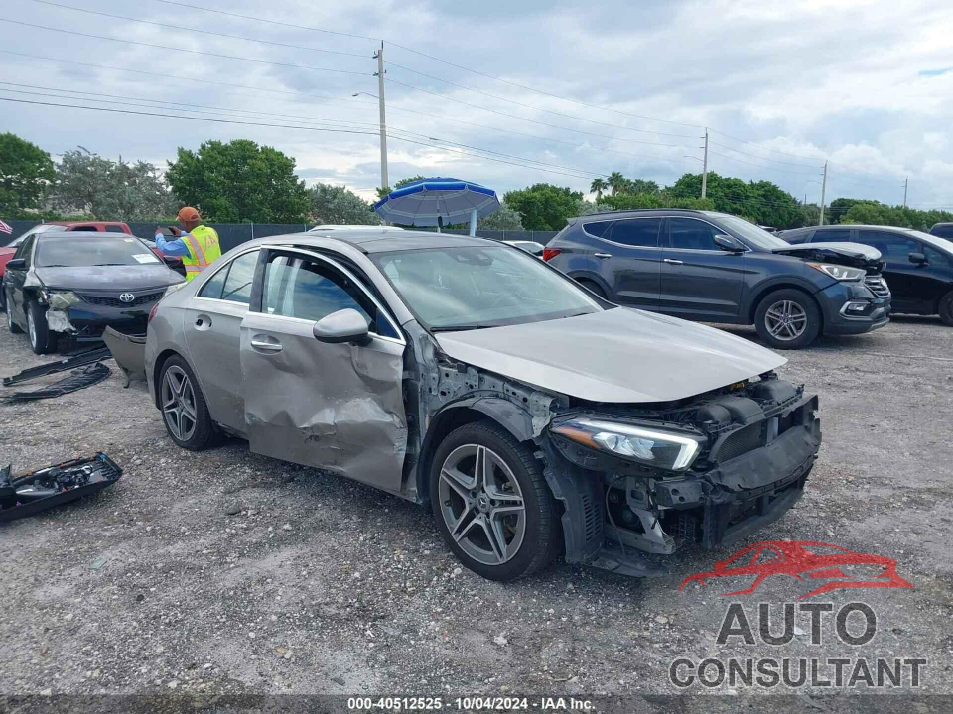 MERCEDES-BENZ A 220 2019 - WDD3G4EB0KW004484