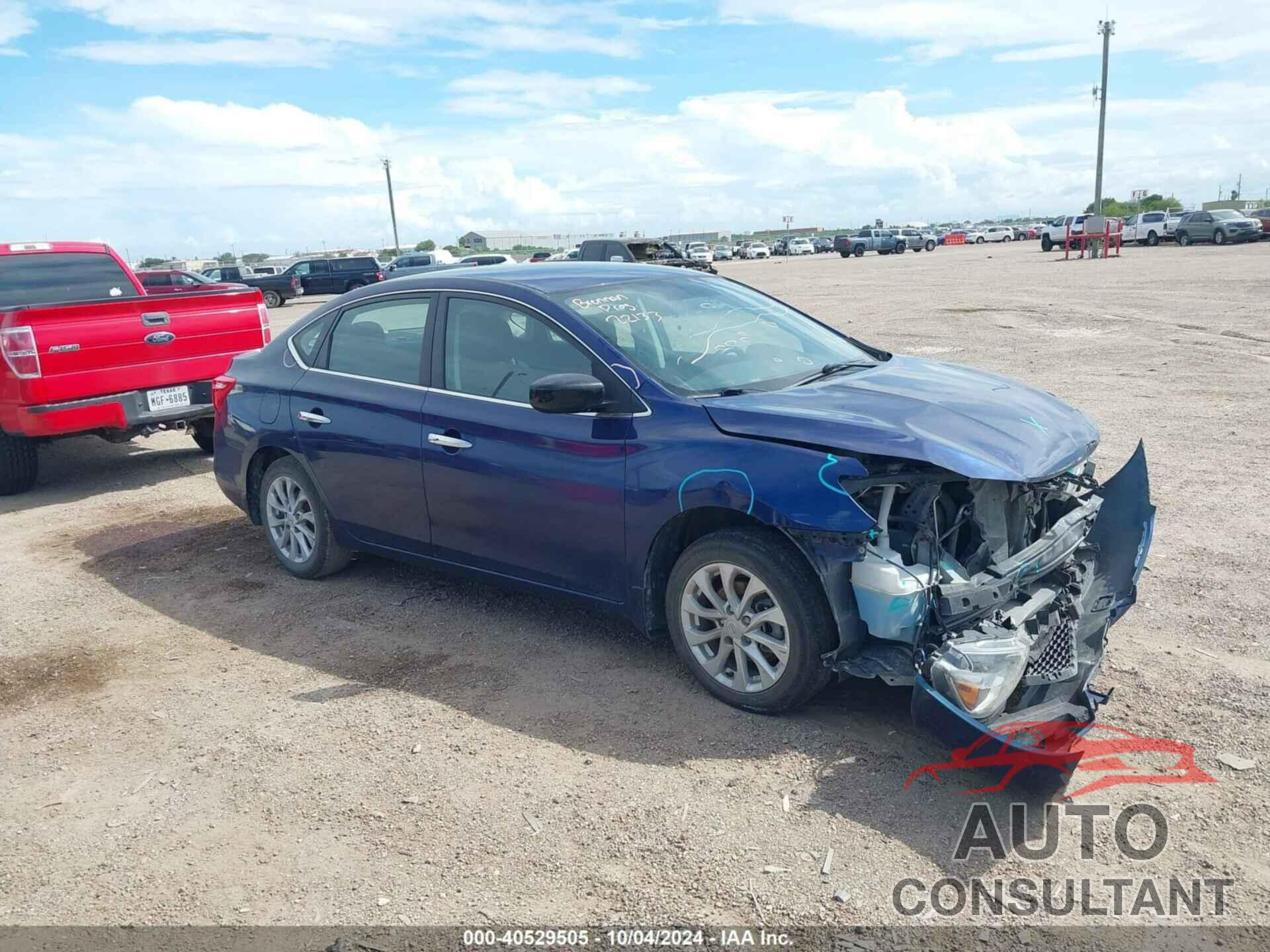 NISSAN SENTRA 2018 - 3N1AB7AP4JL652386