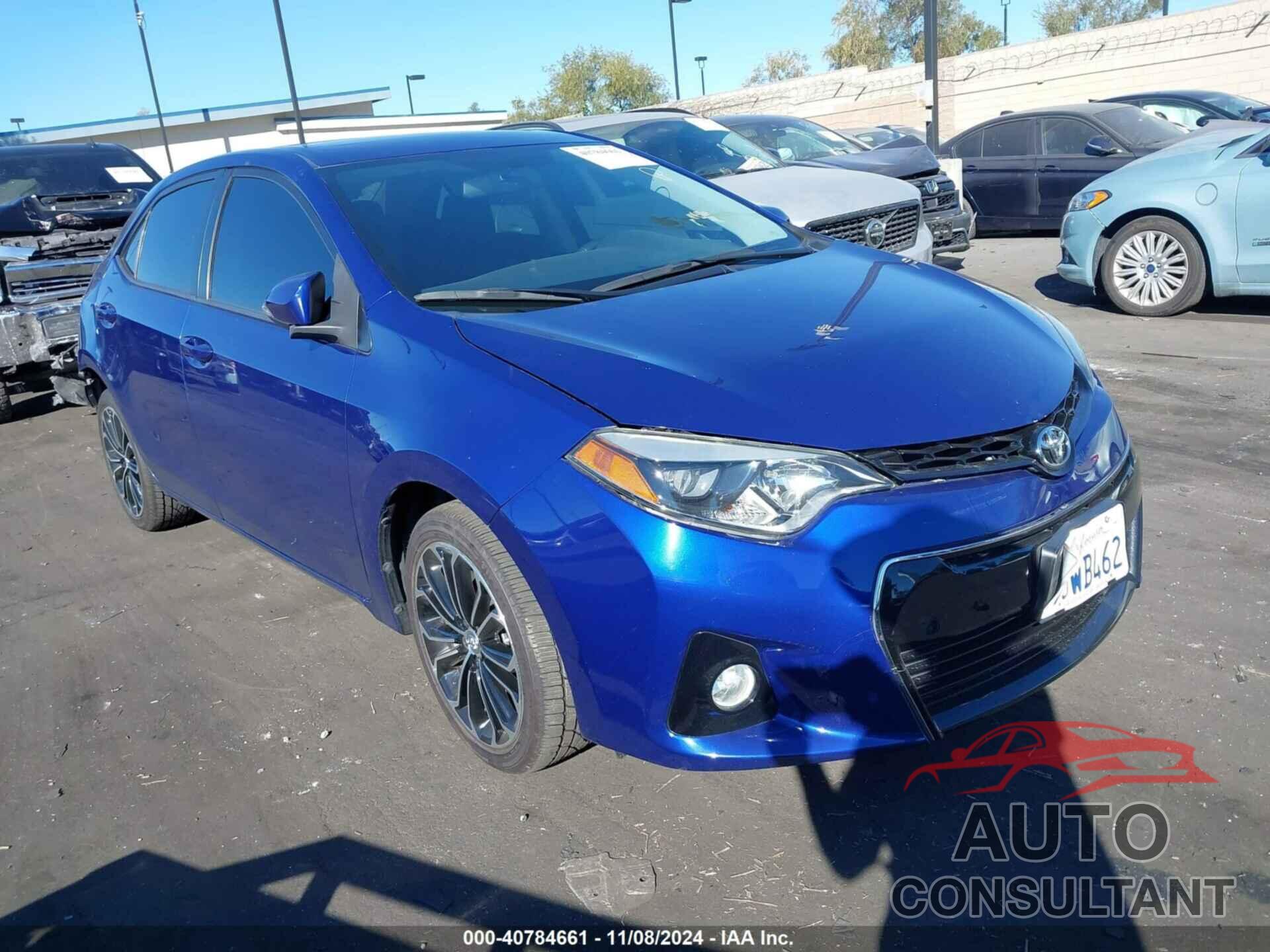 TOYOTA COROLLA 2015 - 5YFBURHE0FP259927