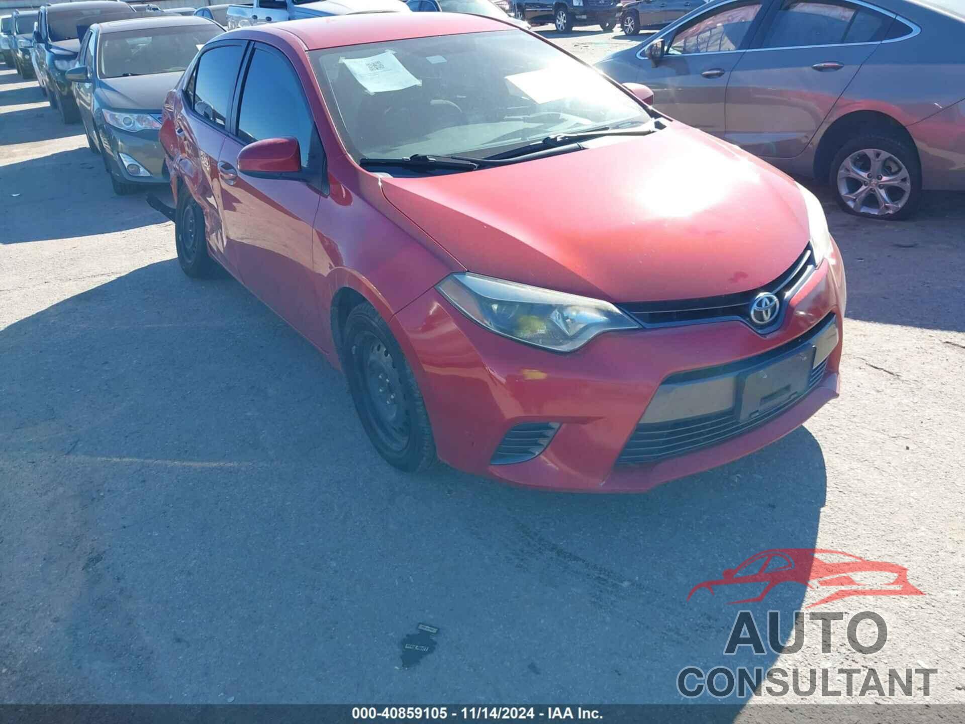 TOYOTA COROLLA 2015 - 2T1BURHE7FC440975