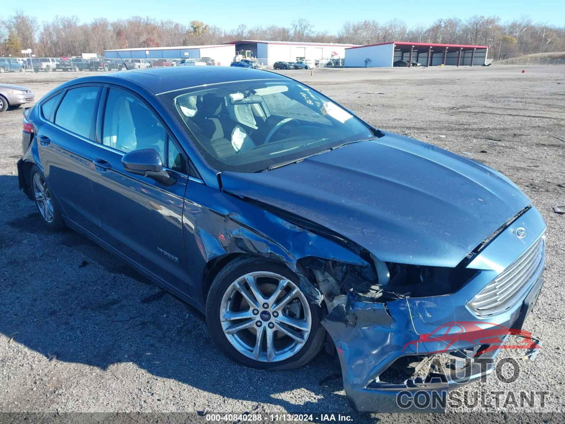 FORD FUSION HYBRID 2018 - 3FA6P0LU7JR151462