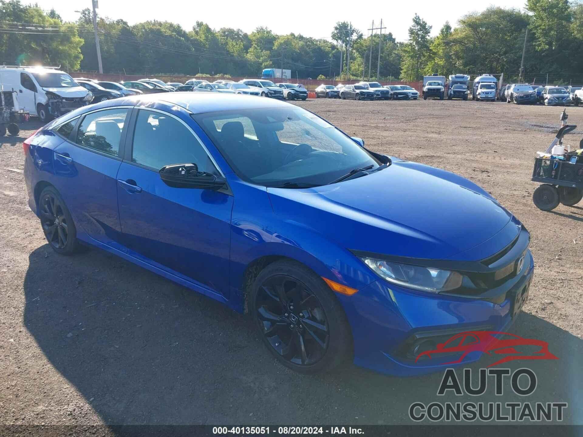 HONDA CIVIC 2019 - 2HGFC2F8XKH578696
