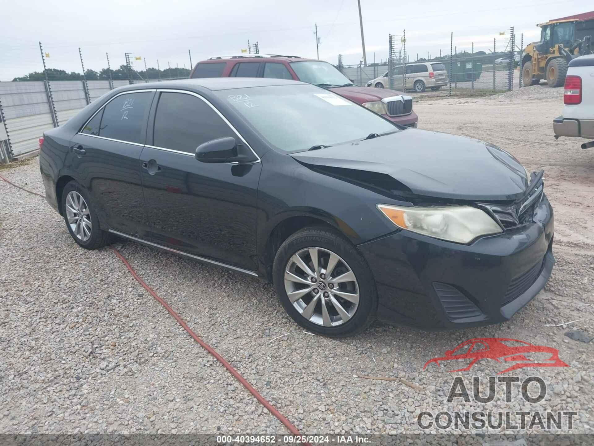 TOYOTA CAMRY 2012 - 4T1BF1FK1CU150228