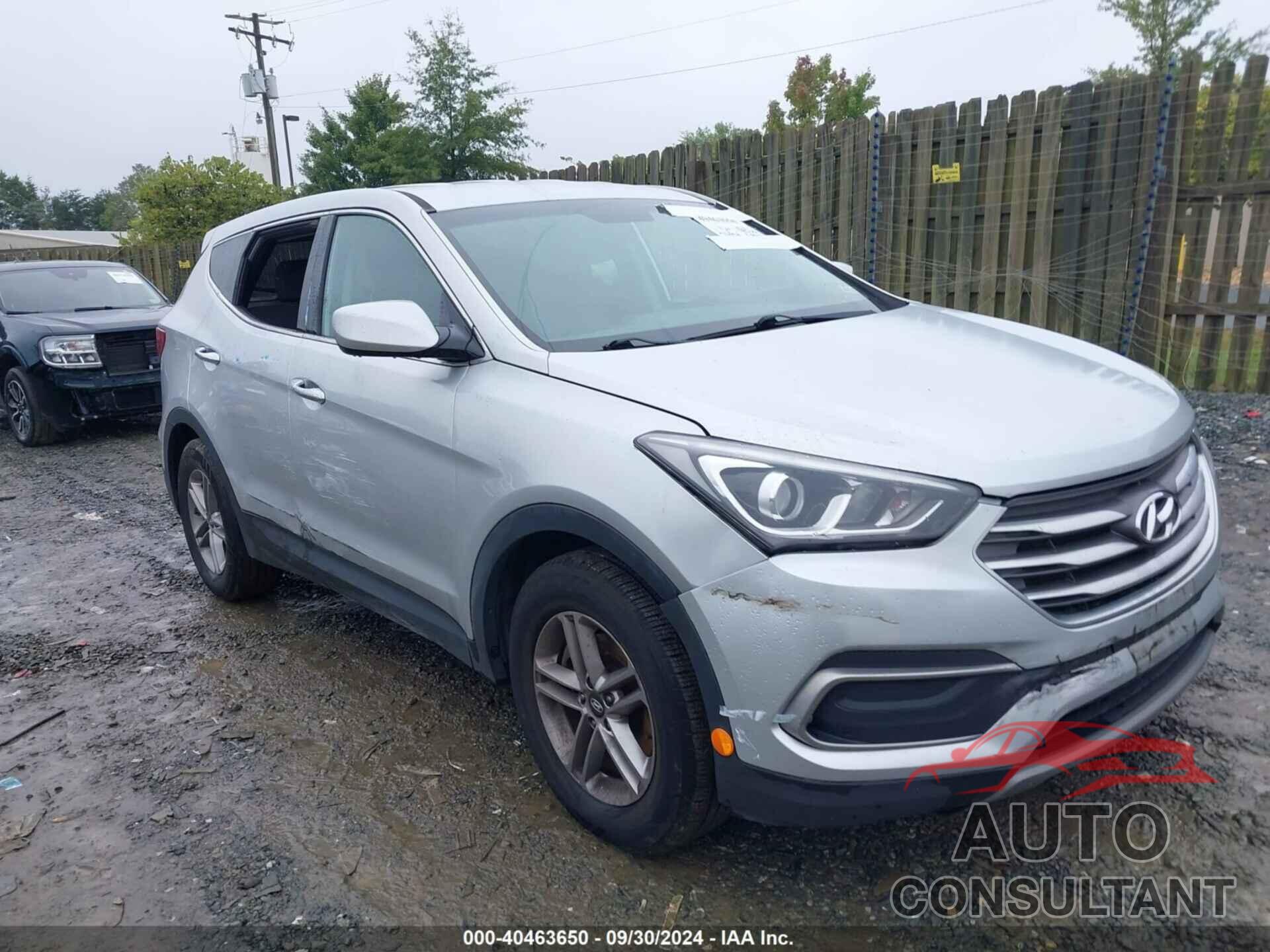 HYUNDAI SANTA FE SPORT 2018 - 5XYZTDLB3JG527626