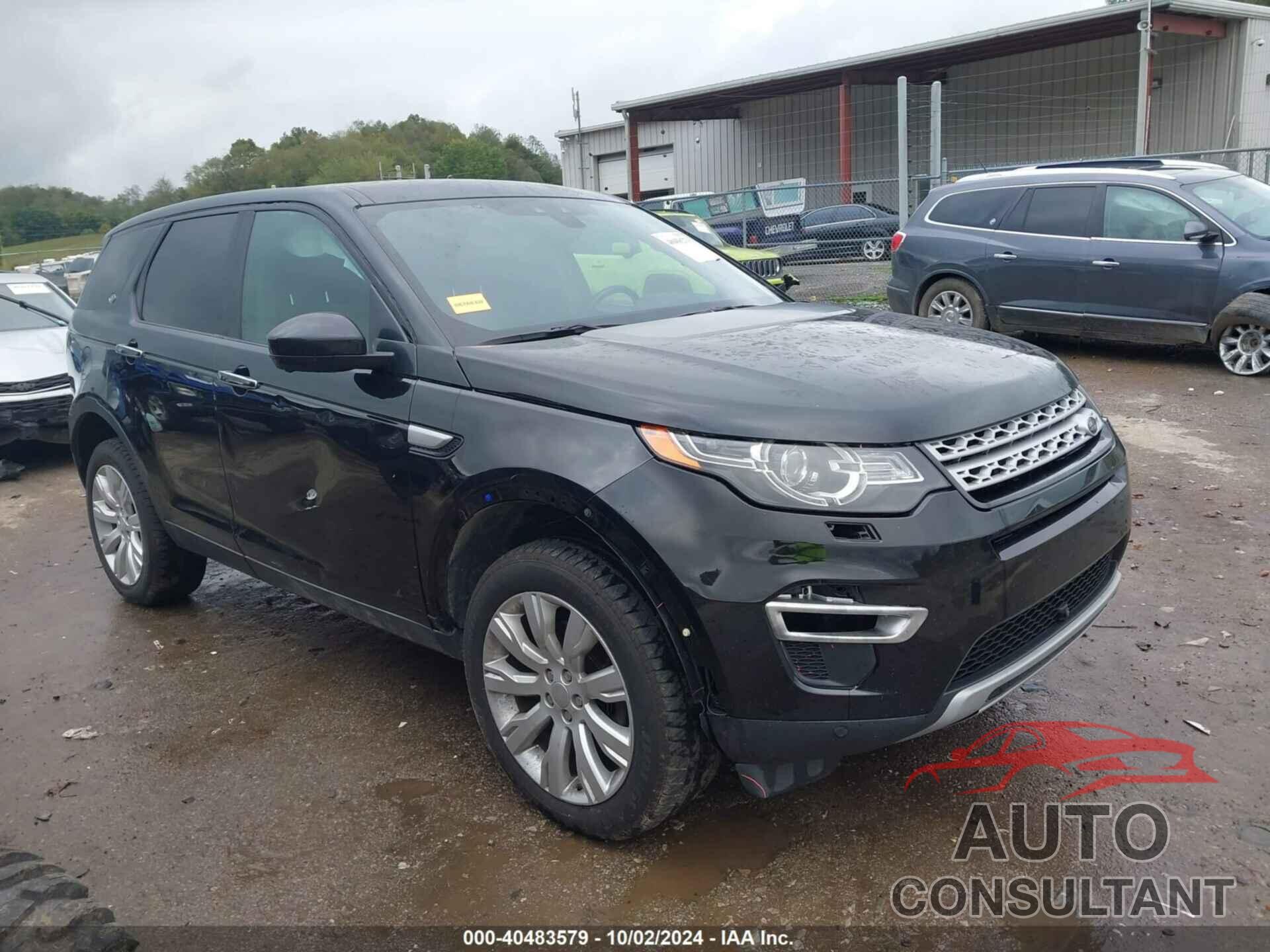 LAND ROVER DISCOVERY SPORT 2016 - SALCT2BG4GH593666