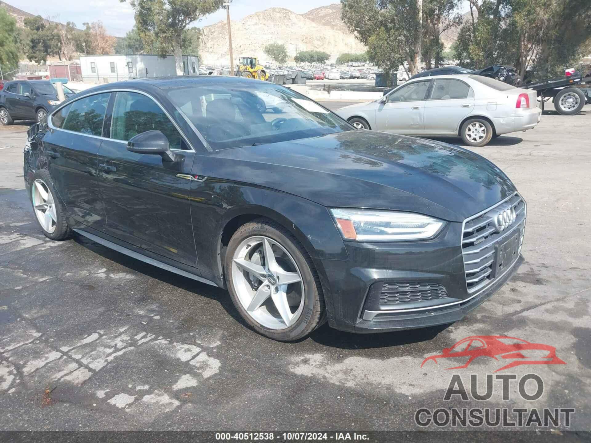 AUDI A5 2018 - WAUDNCF59JA095366