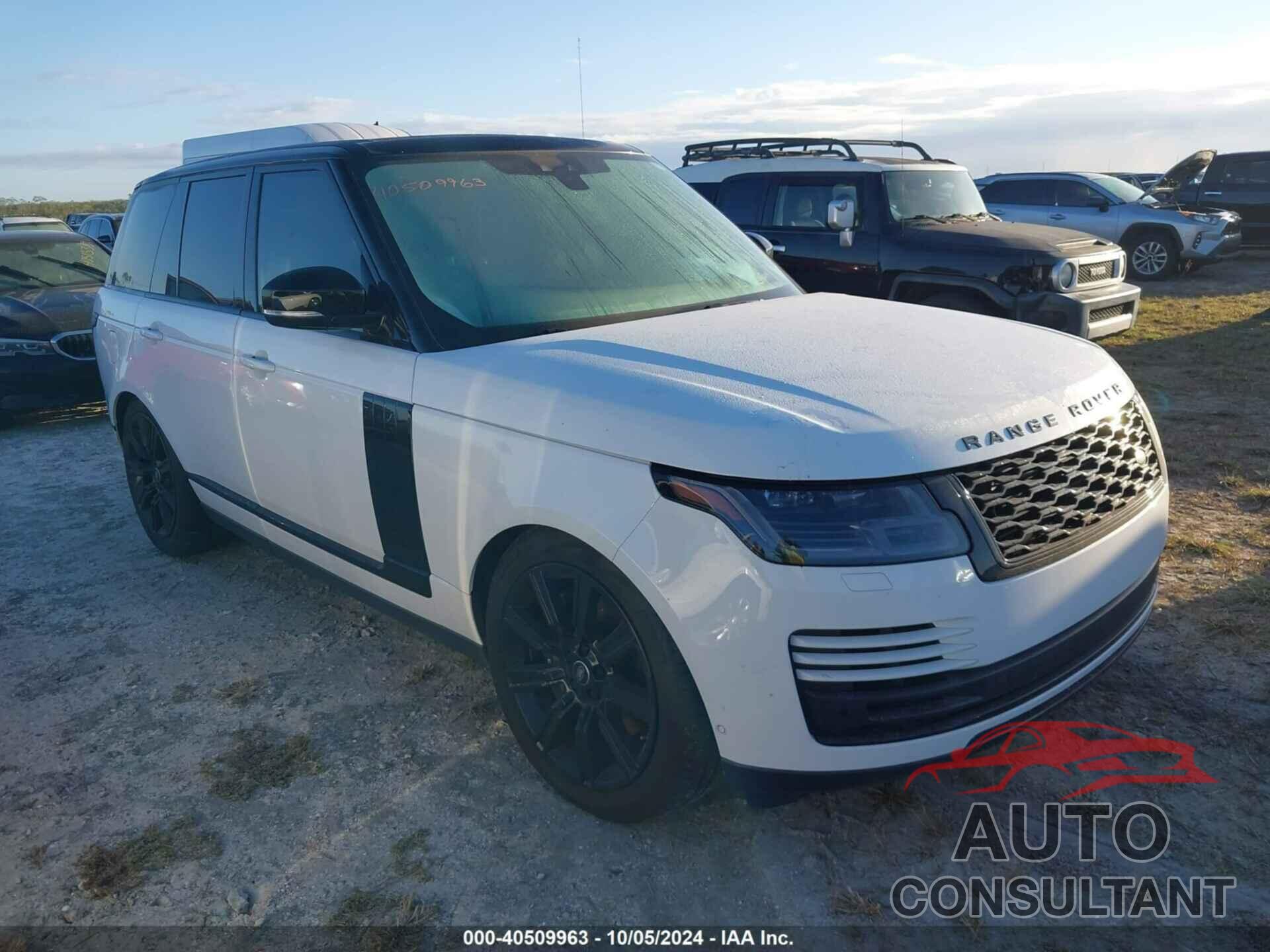 LAND ROVER RANGE ROVER 2020 - SALGS2RU8LA570717