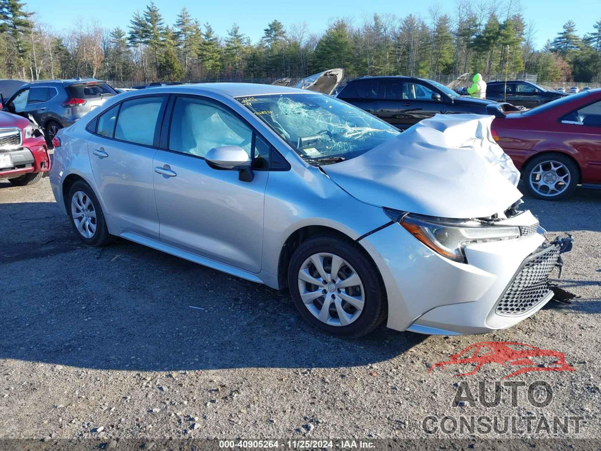 TOYOTA COROLLA 2020 - JTDEPRAE1LJ099362
