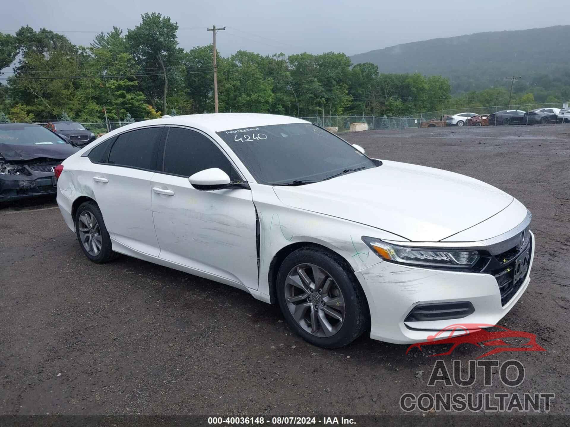 HONDA ACCORD 2018 - 1HGCV1F16JA073231